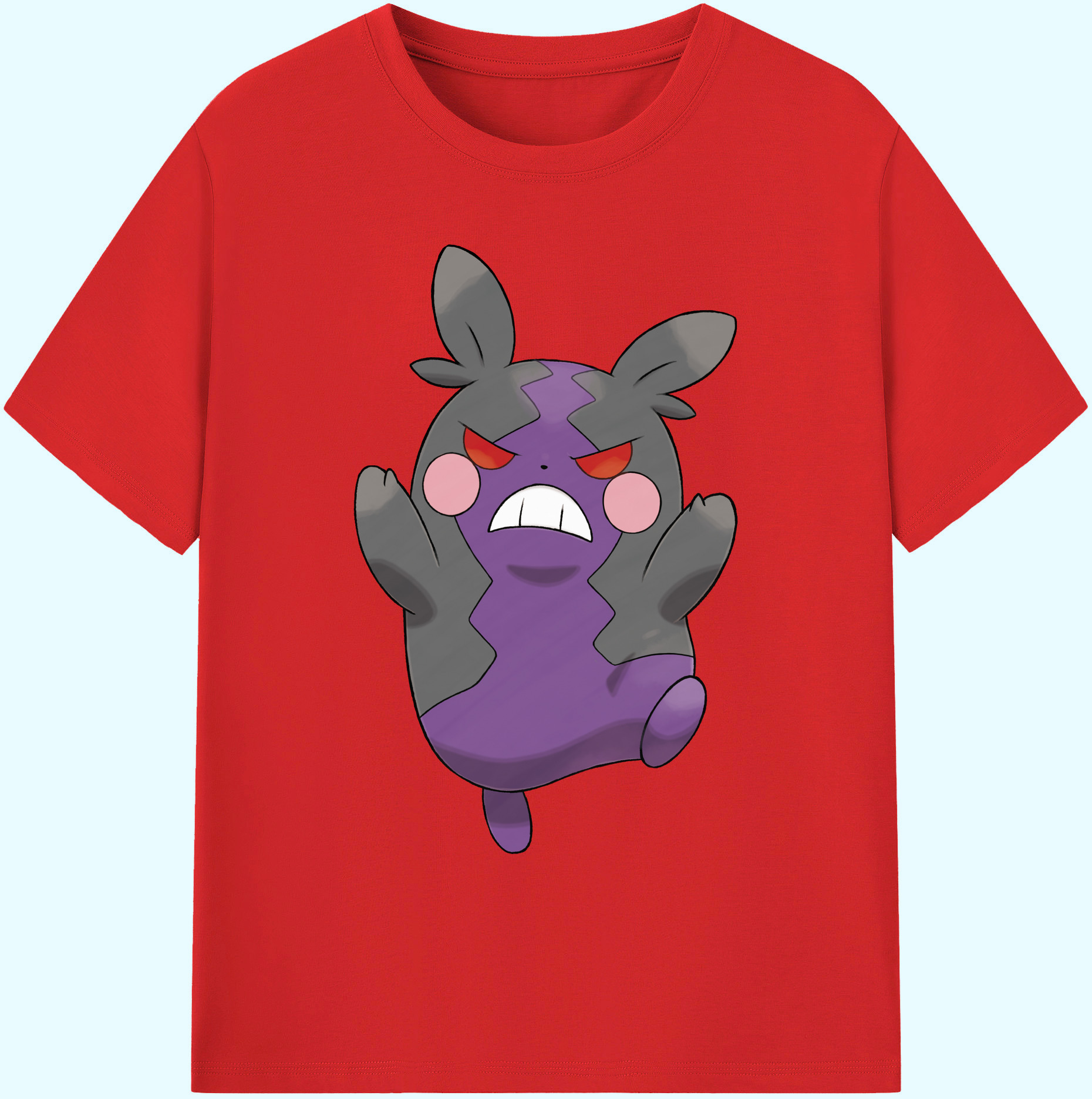 （画像用） ポケットモンスター Pokémon 綿100％ メンズ半袖Tシャツ｜肌触りやわらか＆通気性