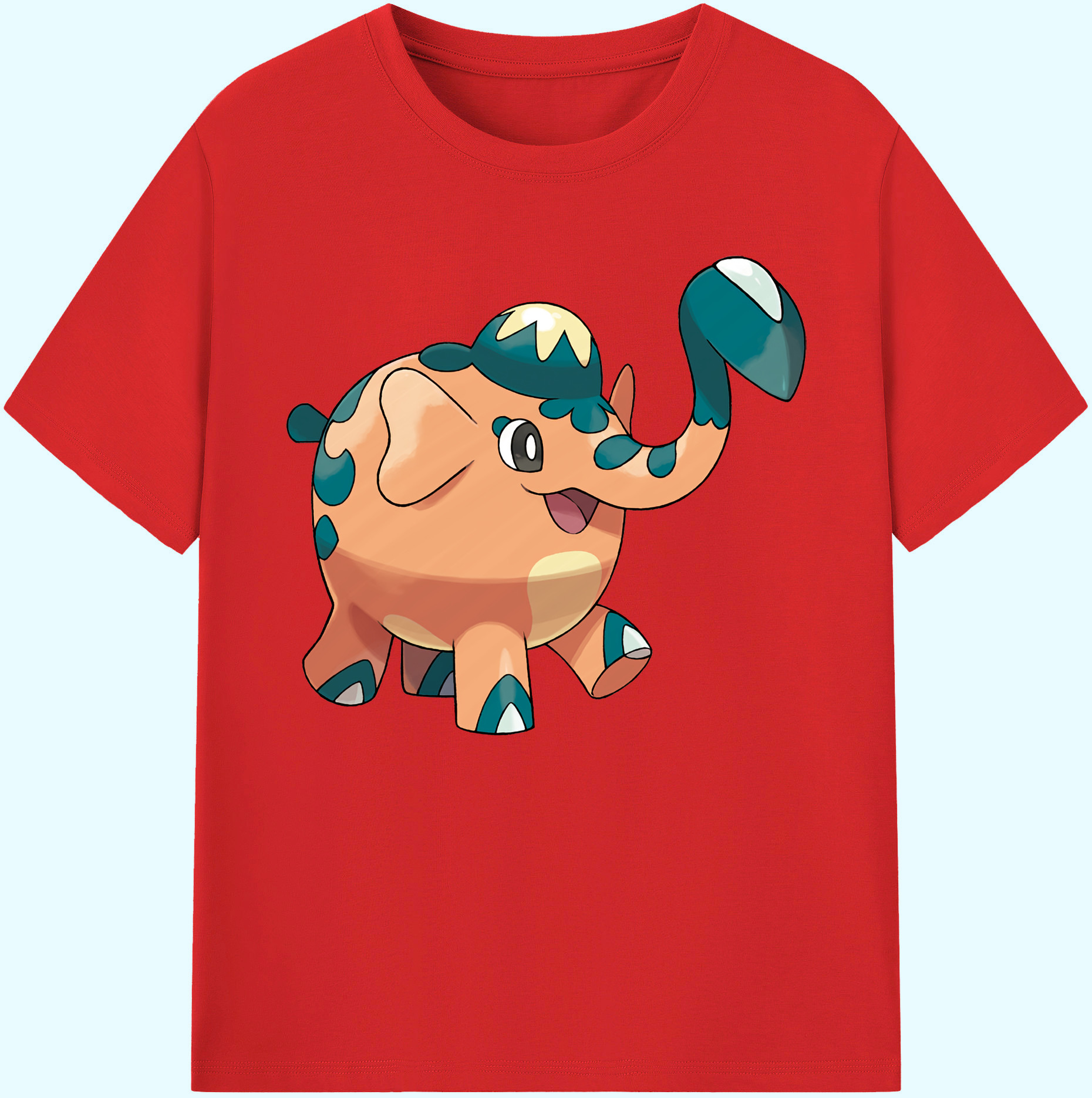 （画像用） ポケットモンスター Pokémon 綿100％ メンズ半袖Tシャツ｜肌触りやわらか＆通気性