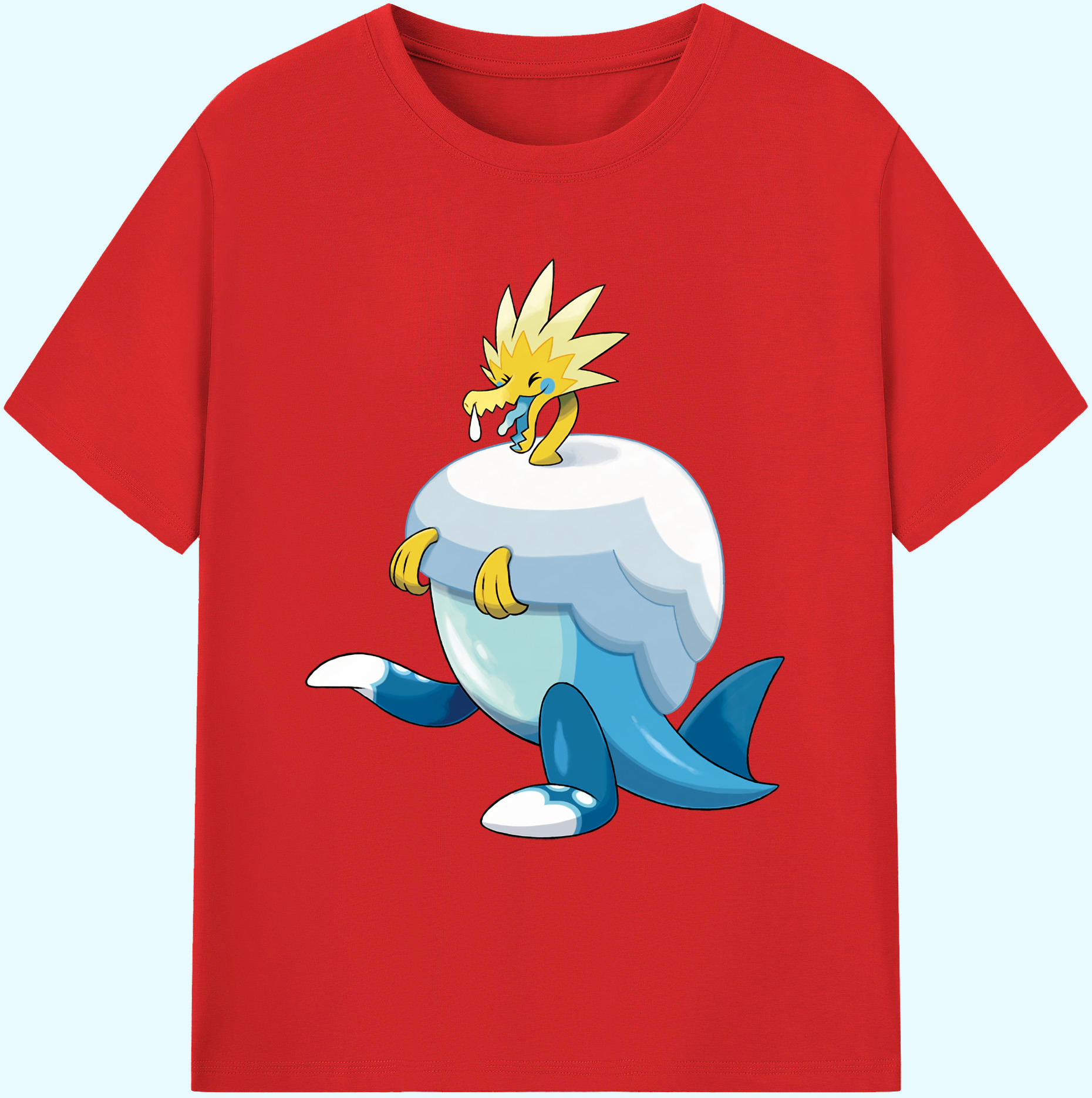 （画像用） ポケットモンスター Pokémon 綿100％ メンズ半袖Tシャツ｜肌触りやわらか＆通気性