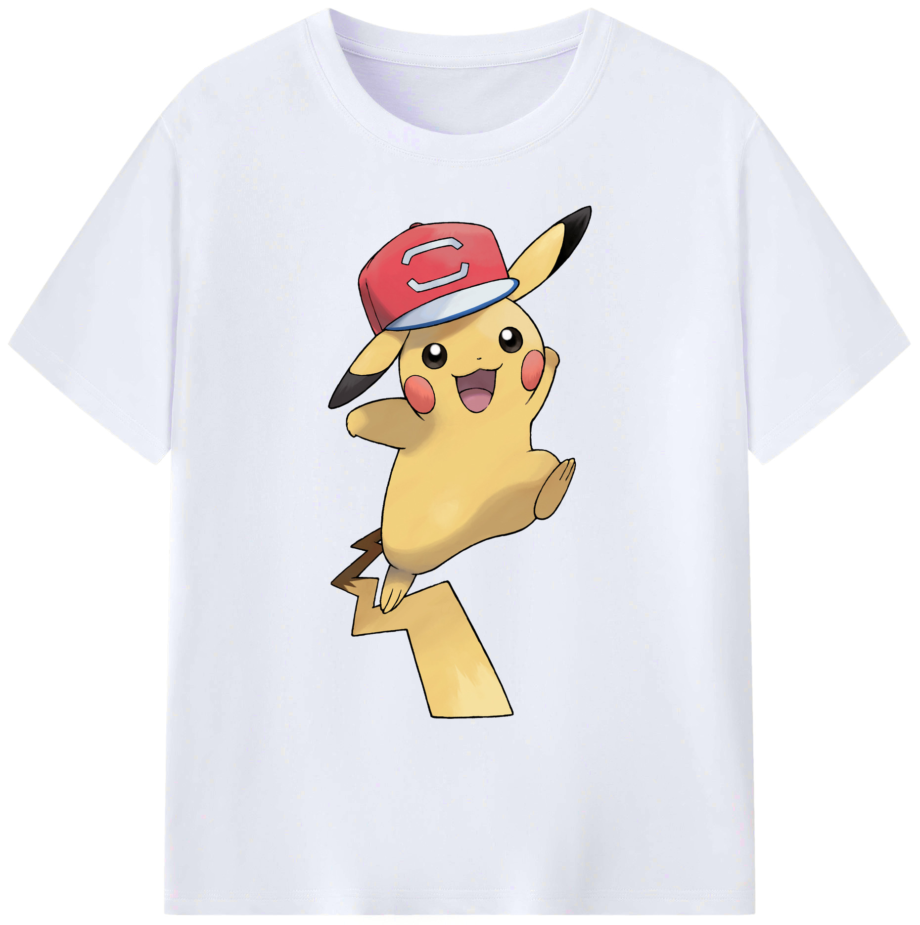 （画像用） ポケットモンスター Pokémon 綿100％ メンズ半袖Tシャツ｜肌触りやわらか＆通気性