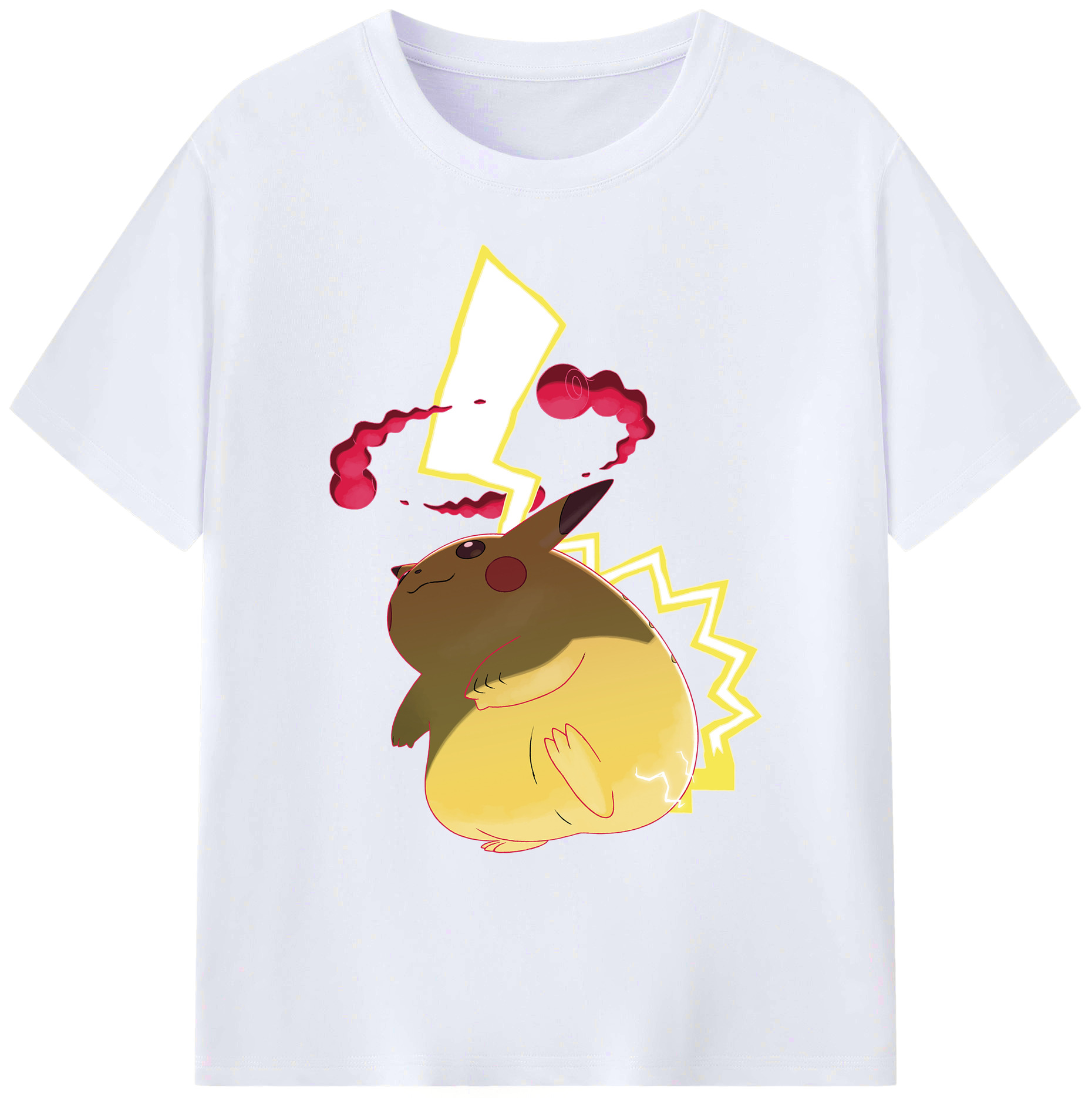 （画像用） ポケットモンスター Pokémon 綿100％ メンズ半袖Tシャツ｜肌触りやわらか＆通気性