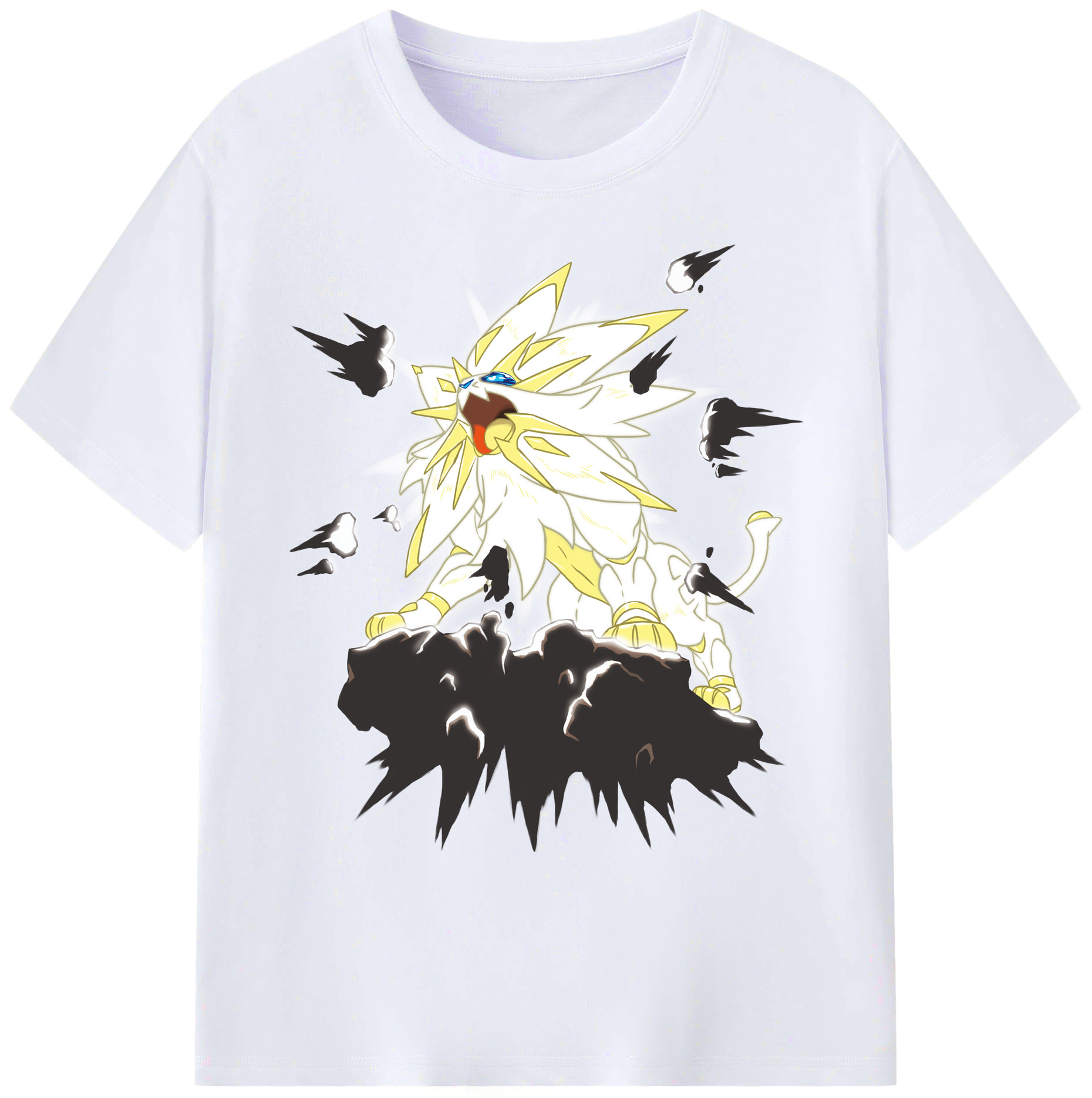 （画像用） ポケットモンスター Pokémon 綿100％ メンズ半袖Tシャツ｜肌触りやわらか＆通気性