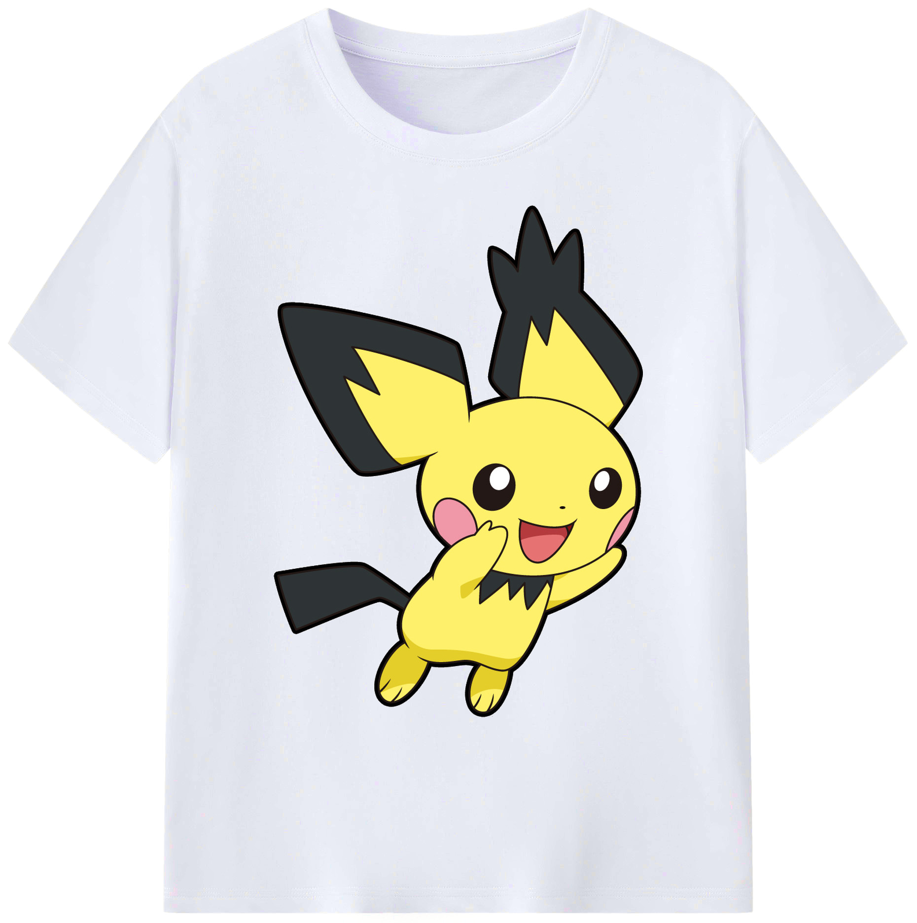 （画像用） ポケットモンスター Pokémon 綿100％ メンズ半袖Tシャツ｜肌触りやわらか＆通気性