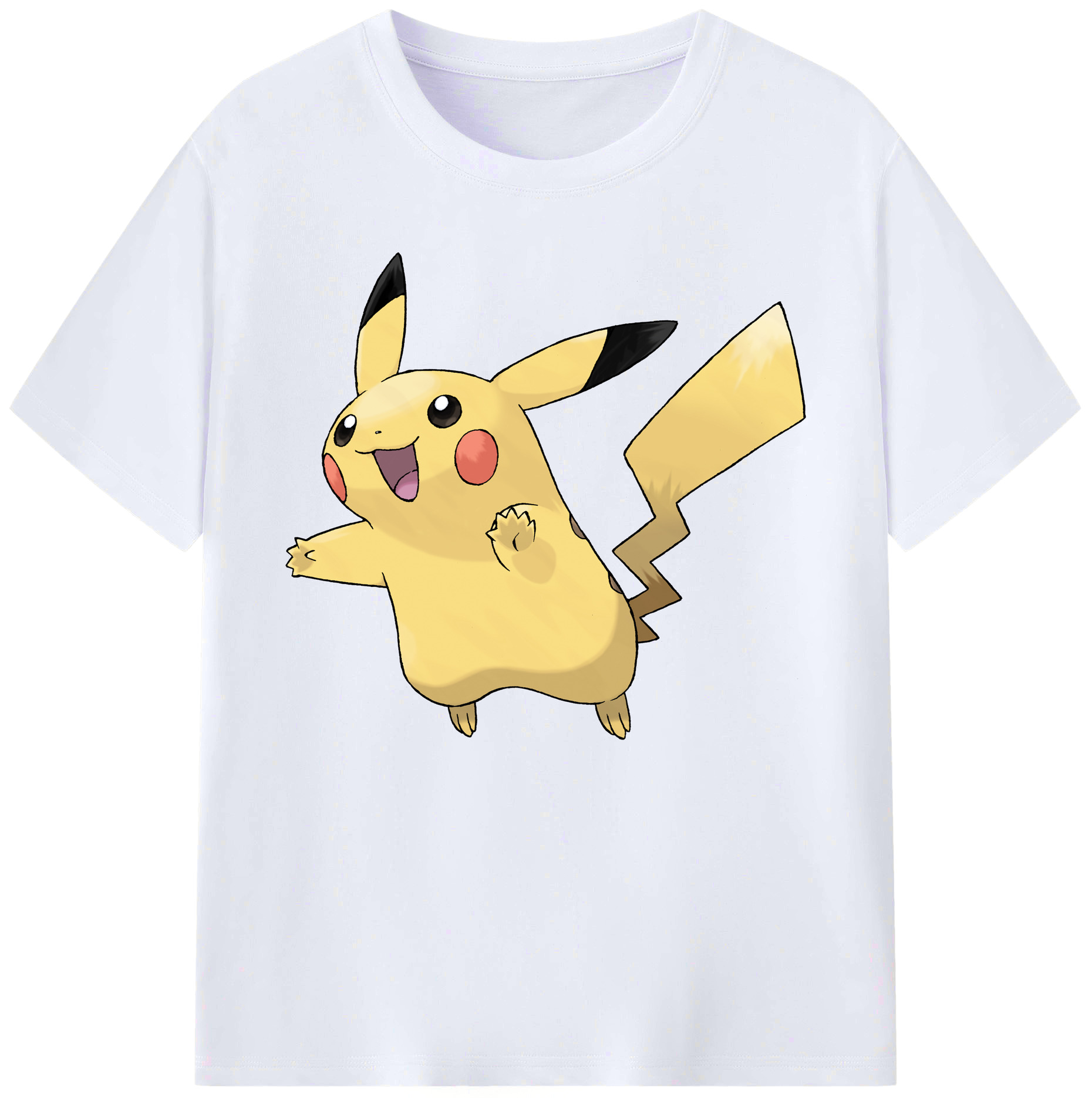 （画像用） ポケットモンスター Pokémon 綿100％ メンズ半袖Tシャツ｜肌触りやわらか＆通気性