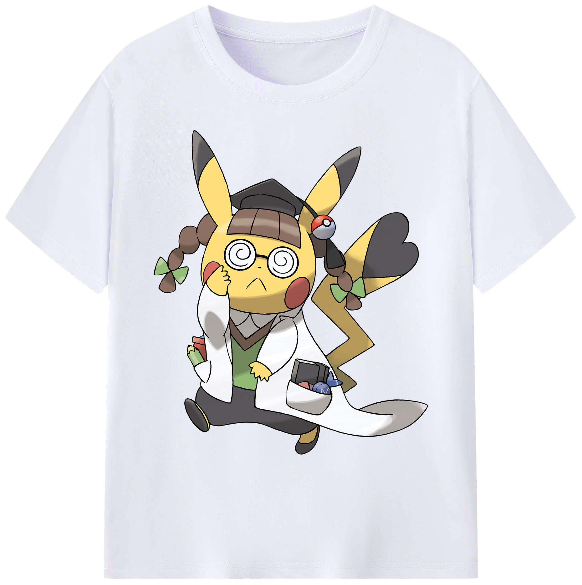 （画像用） ポケットモンスター Pokémon 綿100％ メンズ半袖Tシャツ｜肌触りやわらか＆通気性