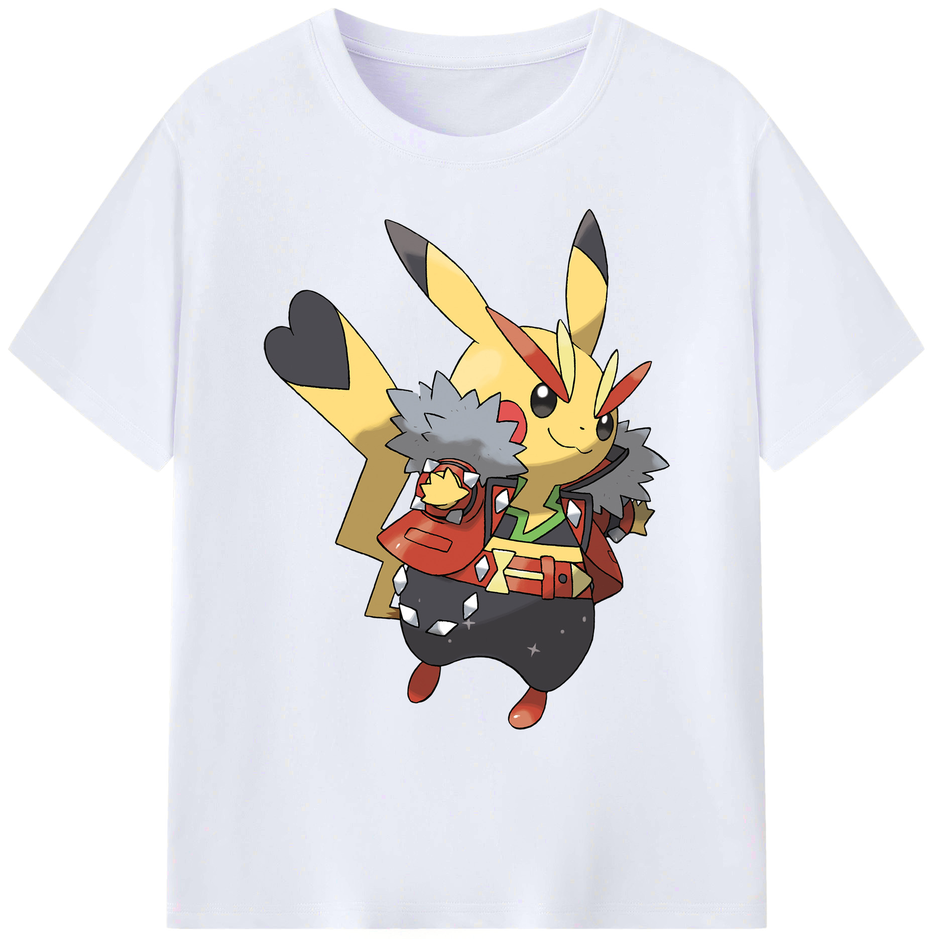 （画像用） ポケットモンスター Pokémon 綿100％ メンズ半袖Tシャツ｜肌触りやわらか＆通気性