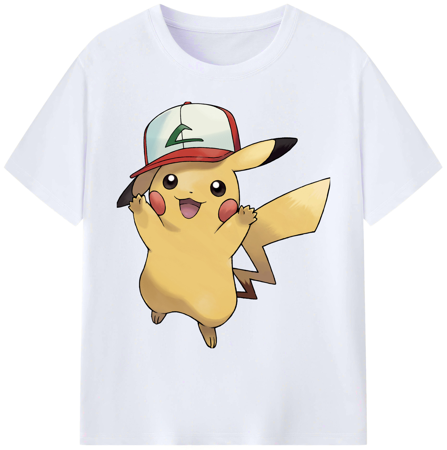 （画像用） ポケットモンスター Pokémon 綿100％ メンズ半袖Tシャツ｜肌触りやわらか＆通気性