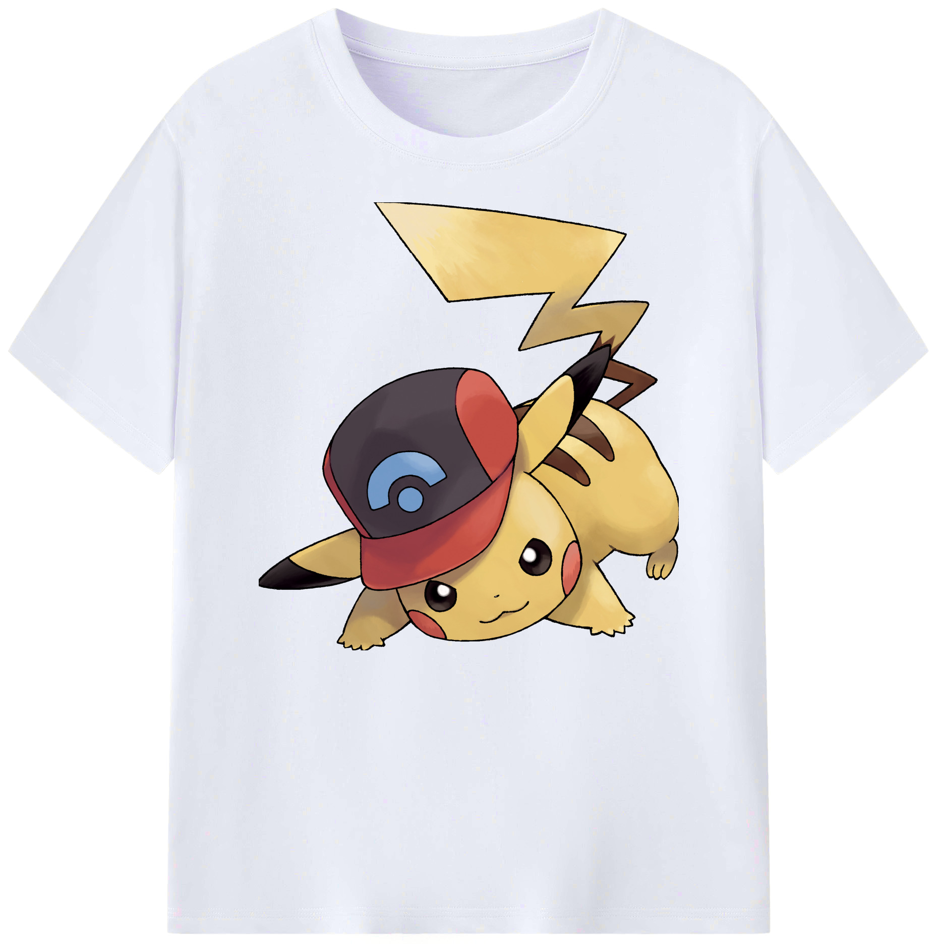 （画像用） ポケットモンスター Pokémon 綿100％ メンズ半袖Tシャツ｜肌触りやわらか＆通気性