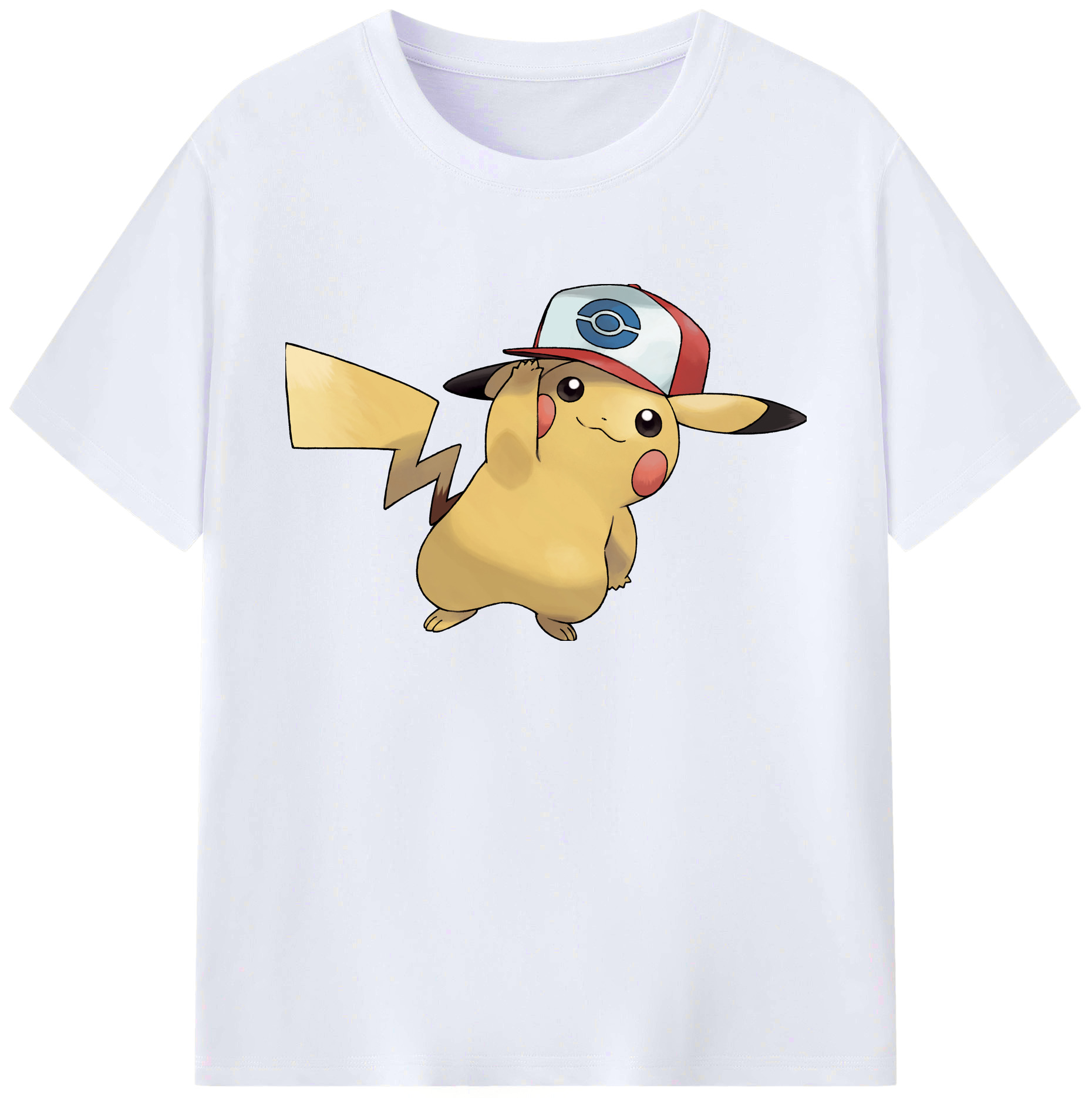 （画像用） ポケットモンスター Pokémon 綿100％ メンズ半袖Tシャツ｜肌触りやわらか＆通気性