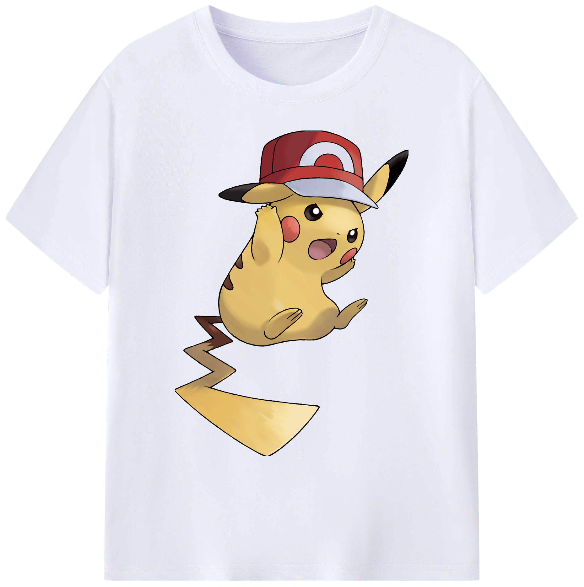 （画像用） ポケットモンスター Pokémon 綿100％ メンズ半袖Tシャツ｜肌触りやわらか＆通気性