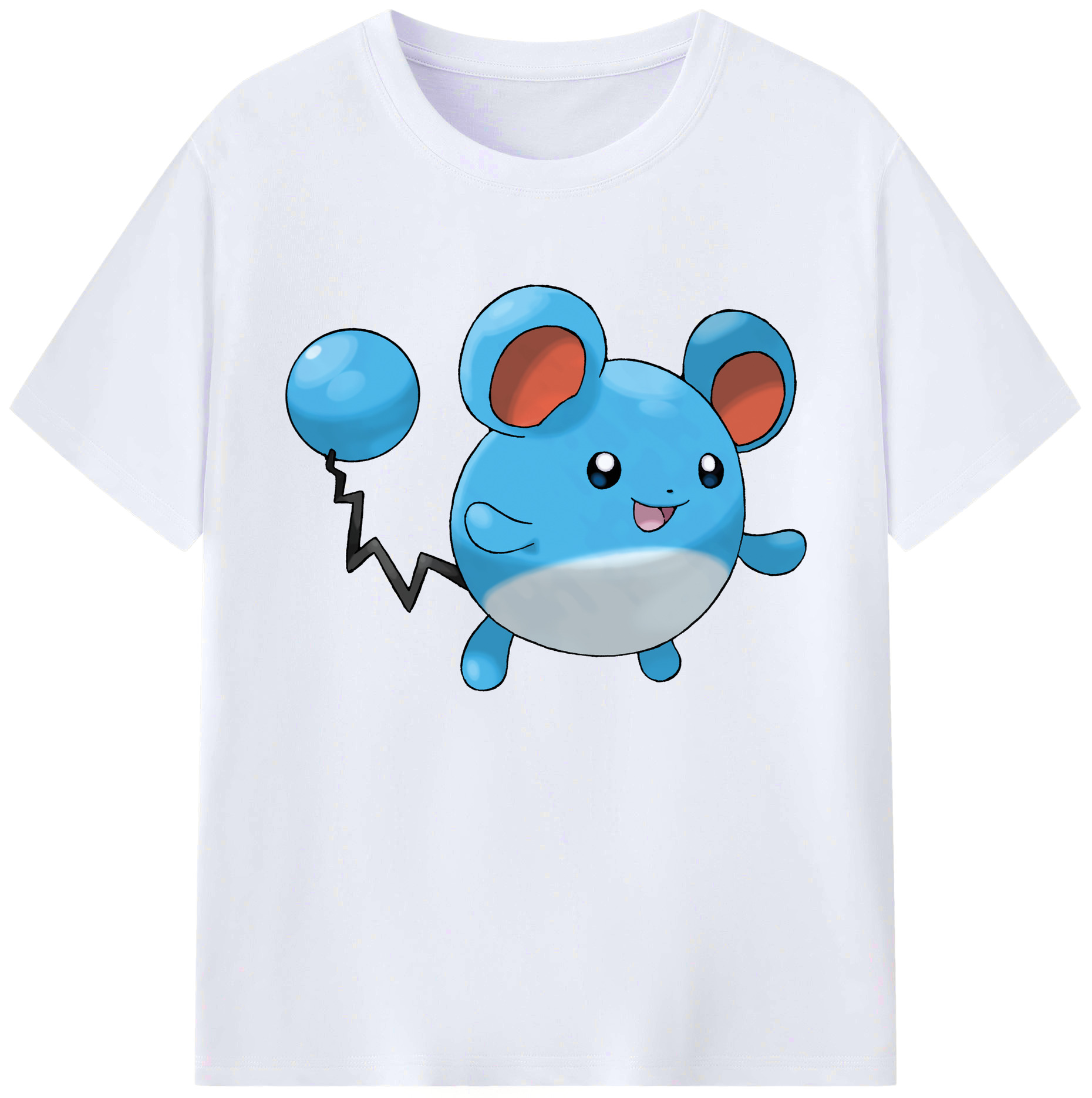 （画像用） ポケットモンスター Pokémon 綿100％ メンズ半袖Tシャツ｜肌触りやわらか＆通気性