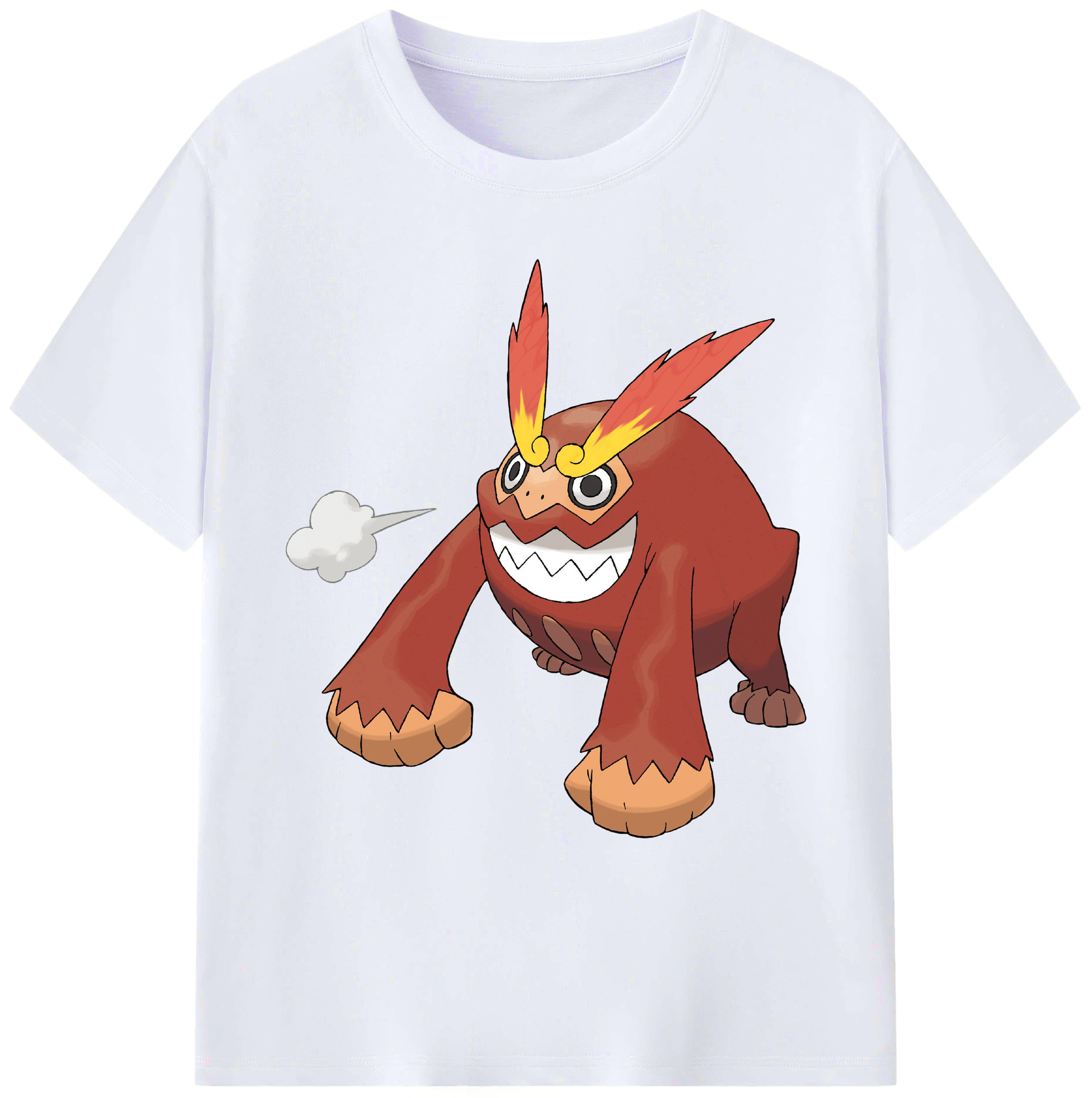 （画像用） ポケットモンスター Pokémon 綿100％ メンズ半袖Tシャツ｜肌触りやわらか＆通気性