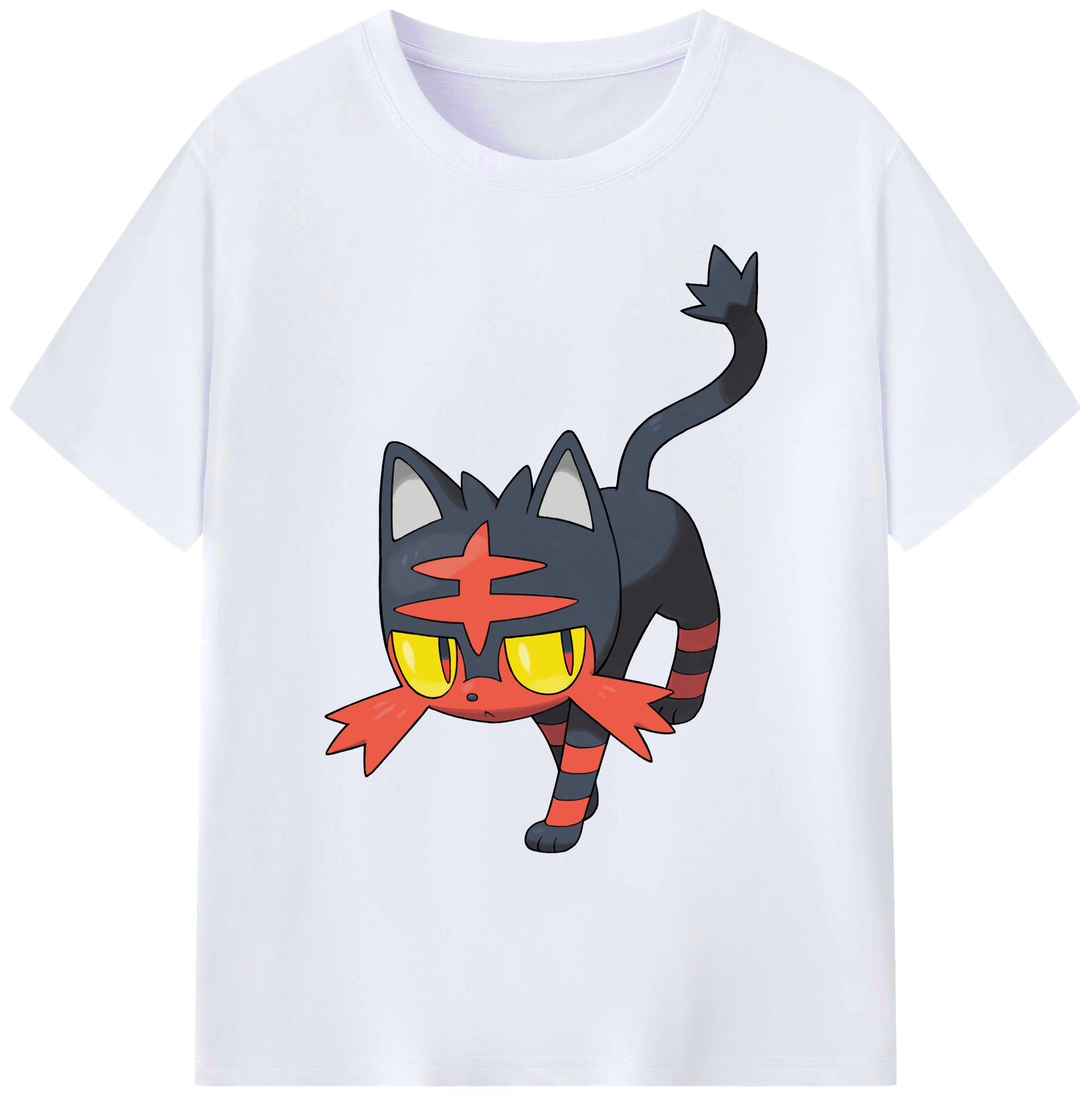（画像用） ポケットモンスター Pokémon 綿100％ メンズ半袖Tシャツ｜肌触りやわらか＆通気性