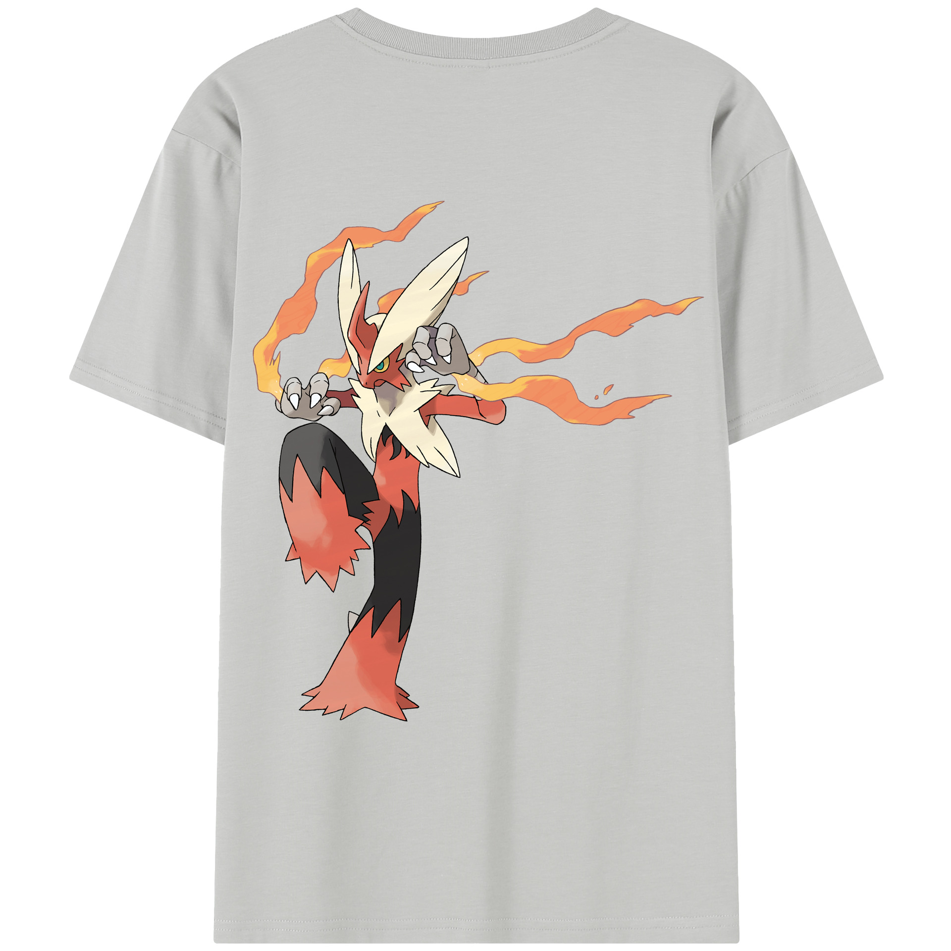 （画像用） ポケットモンスター Pokémon レディース半袖Tシャツ(バックプリント)