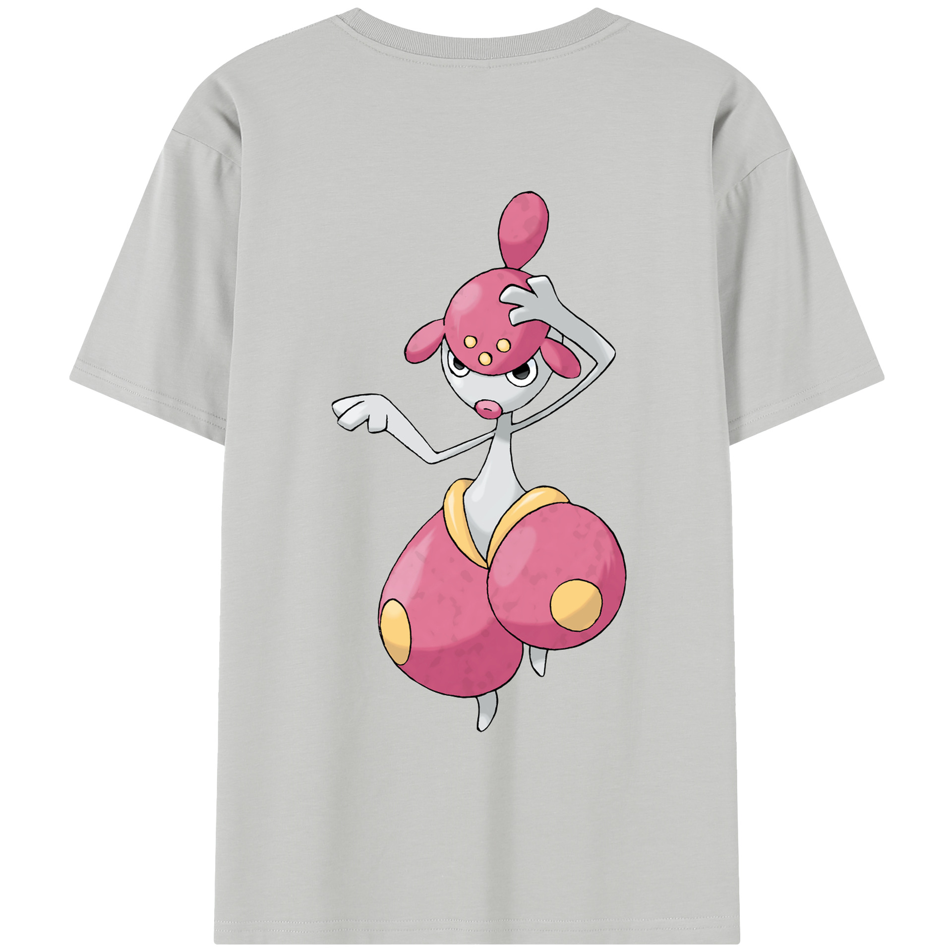 （画像用） ポケットモンスター Pokémon レディース半袖Tシャツ(バックプリント)