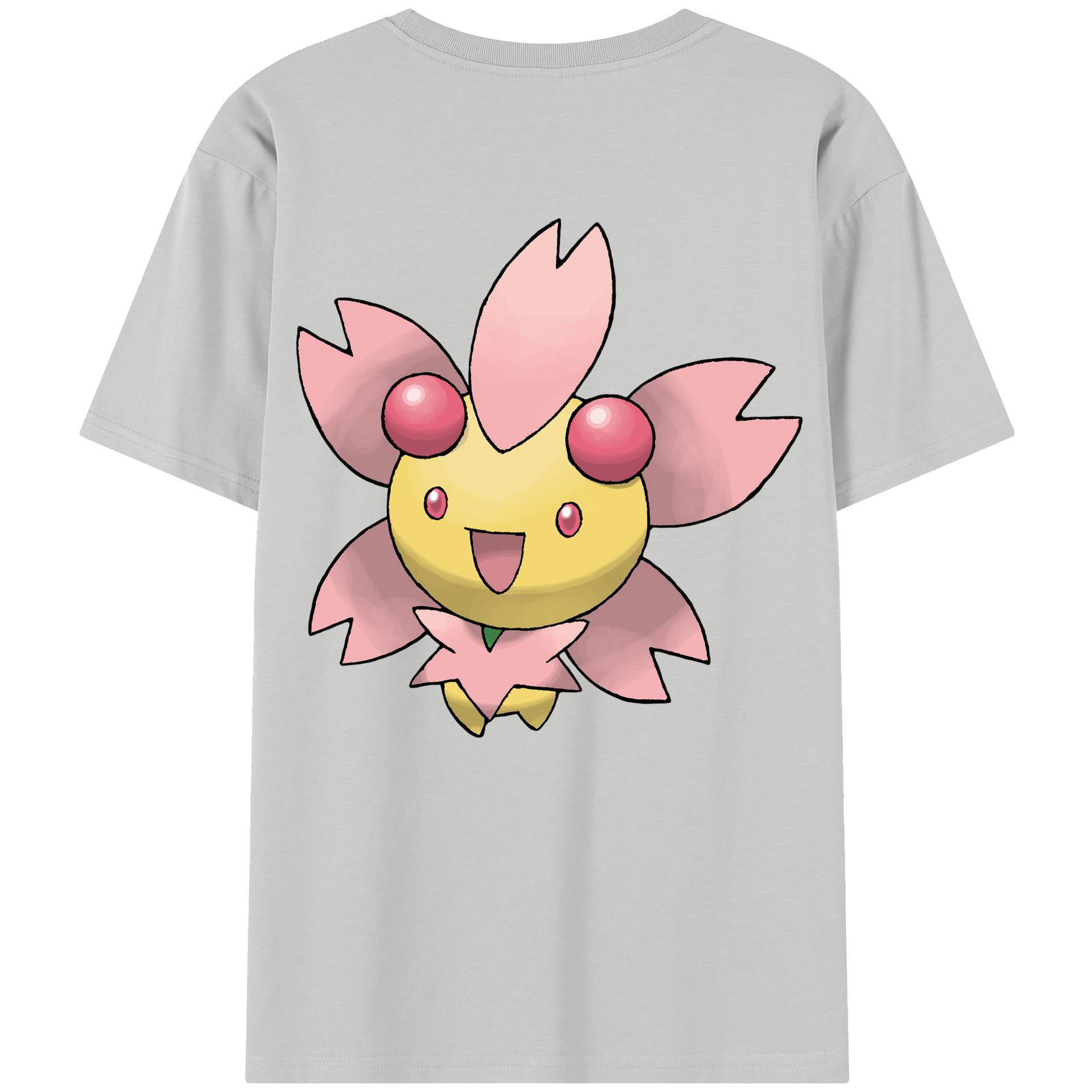 （画像用） ポケットモンスター Pokémon レディース半袖Tシャツ(バックプリント)