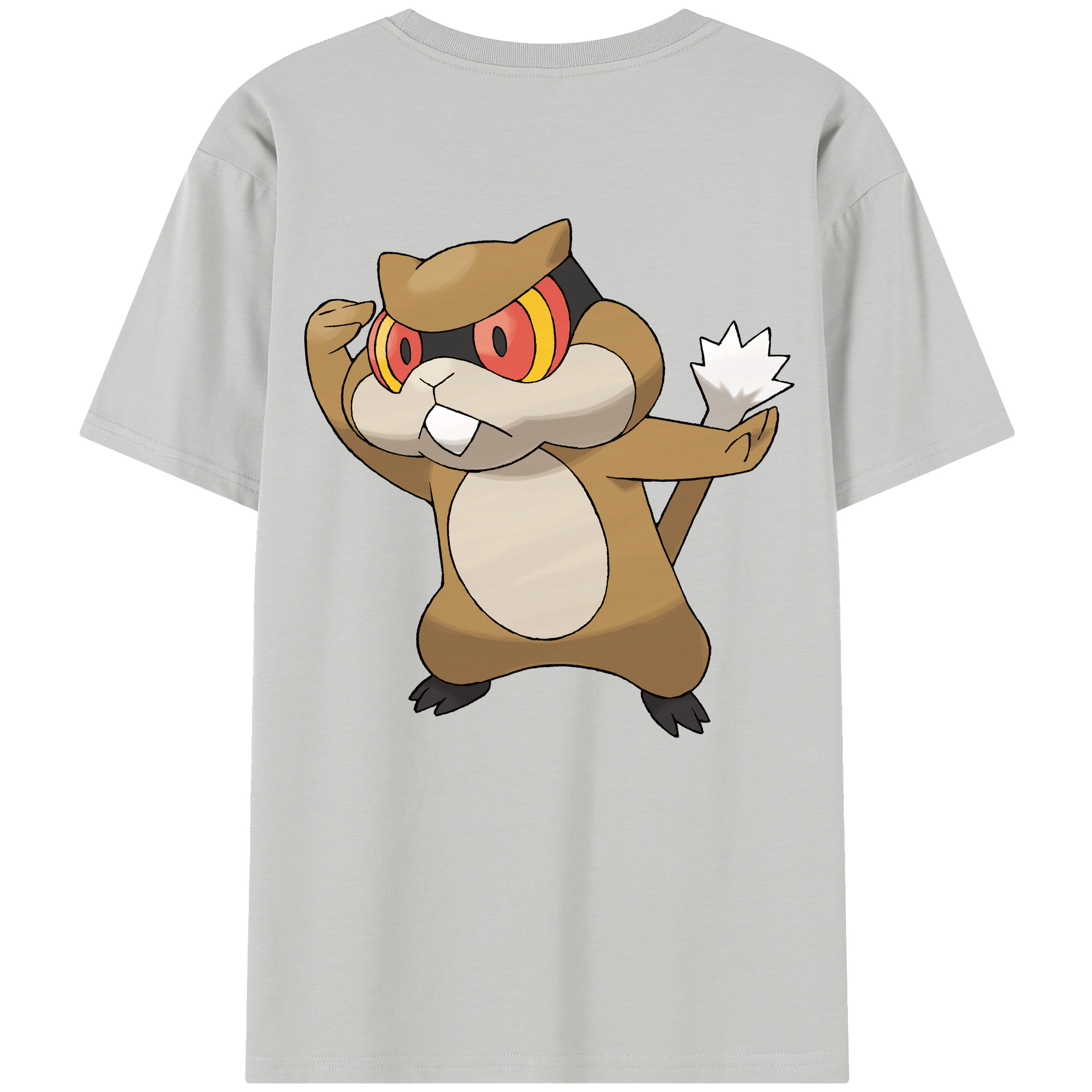 （画像用） ポケットモンスター Pokémon レディース半袖Tシャツ(バックプリント)