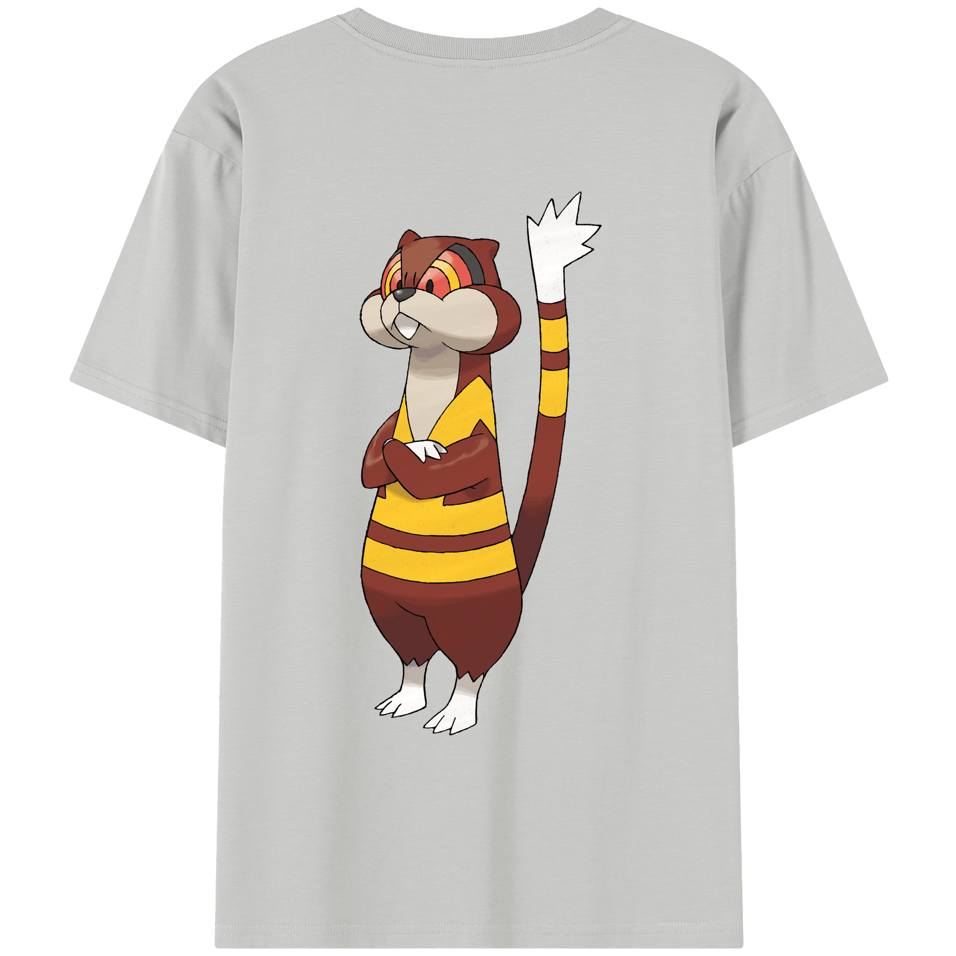 （画像用） ポケットモンスター Pokémon レディース半袖Tシャツ(バックプリント)