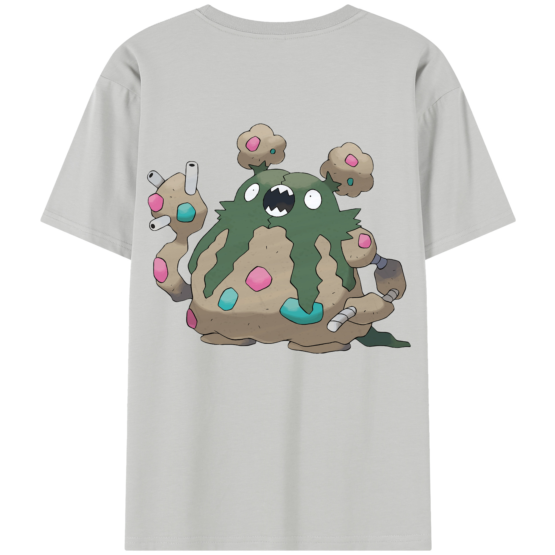 （画像用） ポケットモンスター Pokémon レディース半袖Tシャツ(バックプリント)