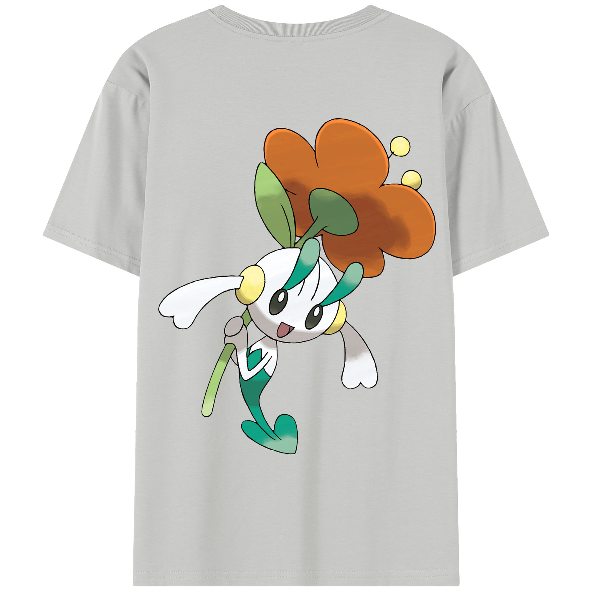 （画像用） ポケットモンスター Pokémon レディース半袖Tシャツ(バックプリント)