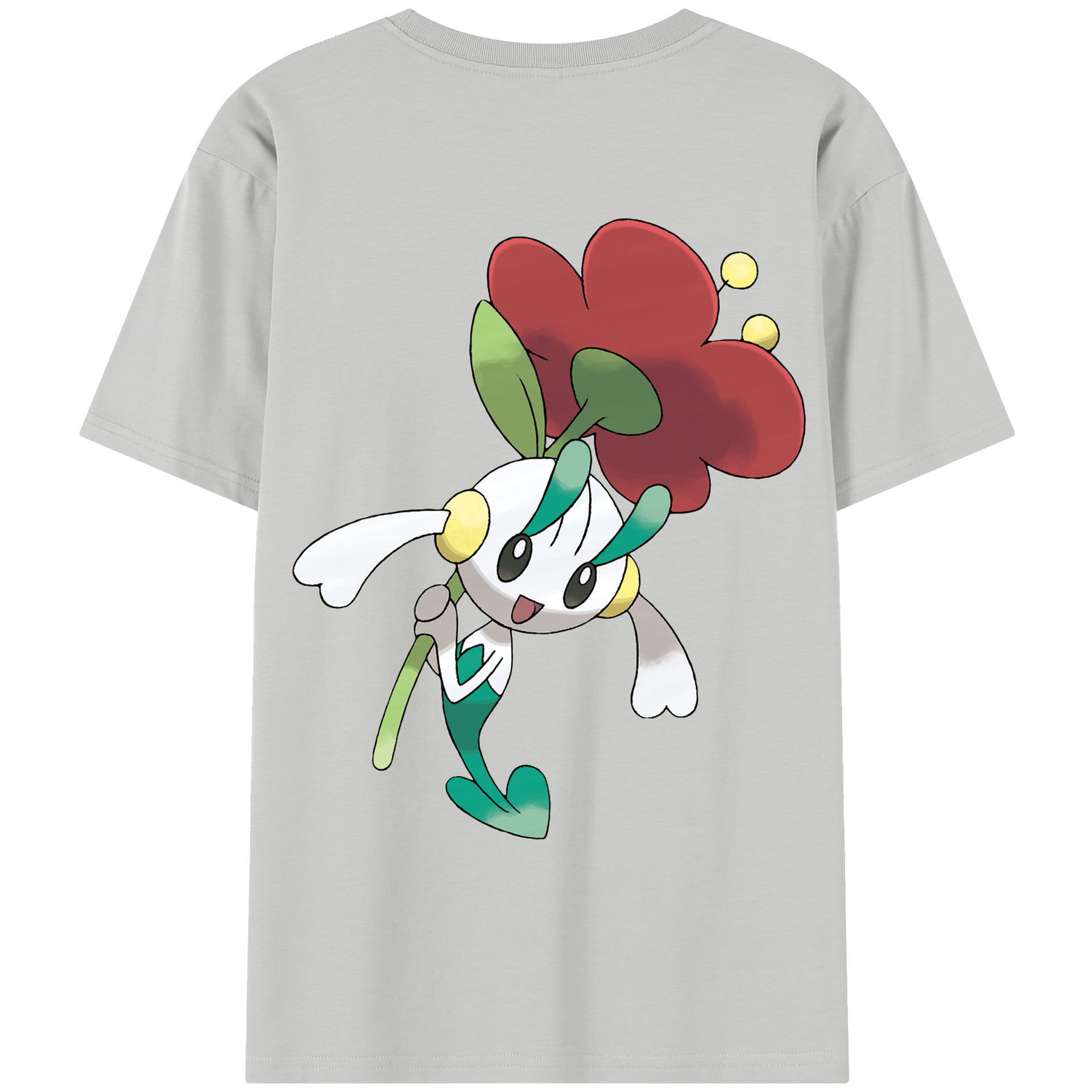 （画像用） ポケットモンスター Pokémon レディース半袖Tシャツ(バックプリント)