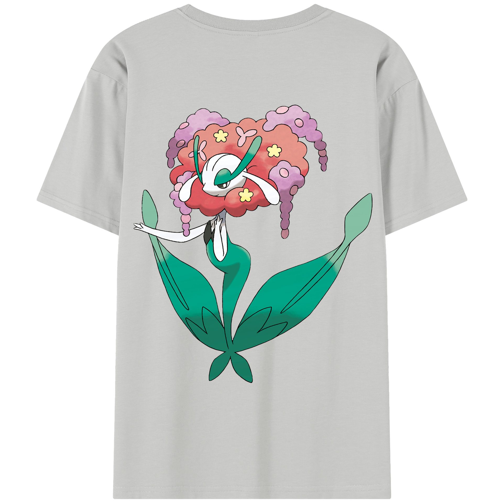 （画像用） ポケットモンスター Pokémon レディース半袖Tシャツ(バックプリント)