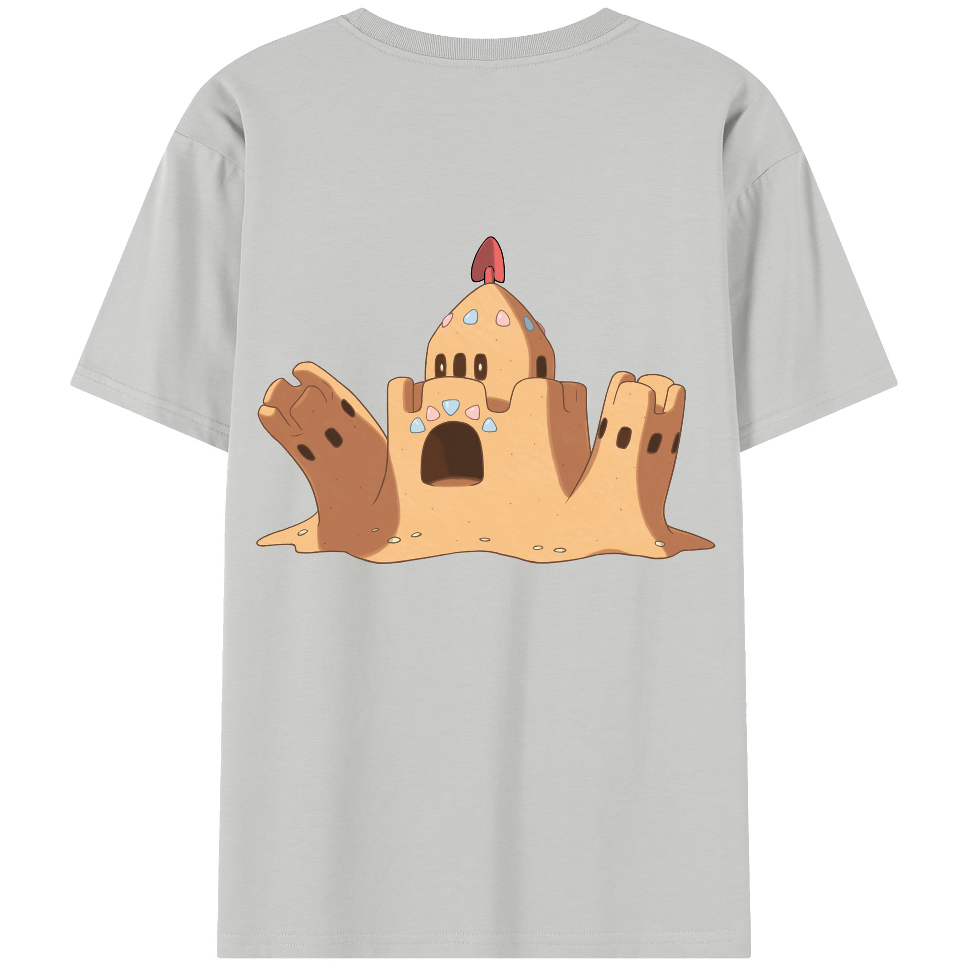 （画像用） ポケットモンスター Pokémon レディース半袖Tシャツ(バックプリント)