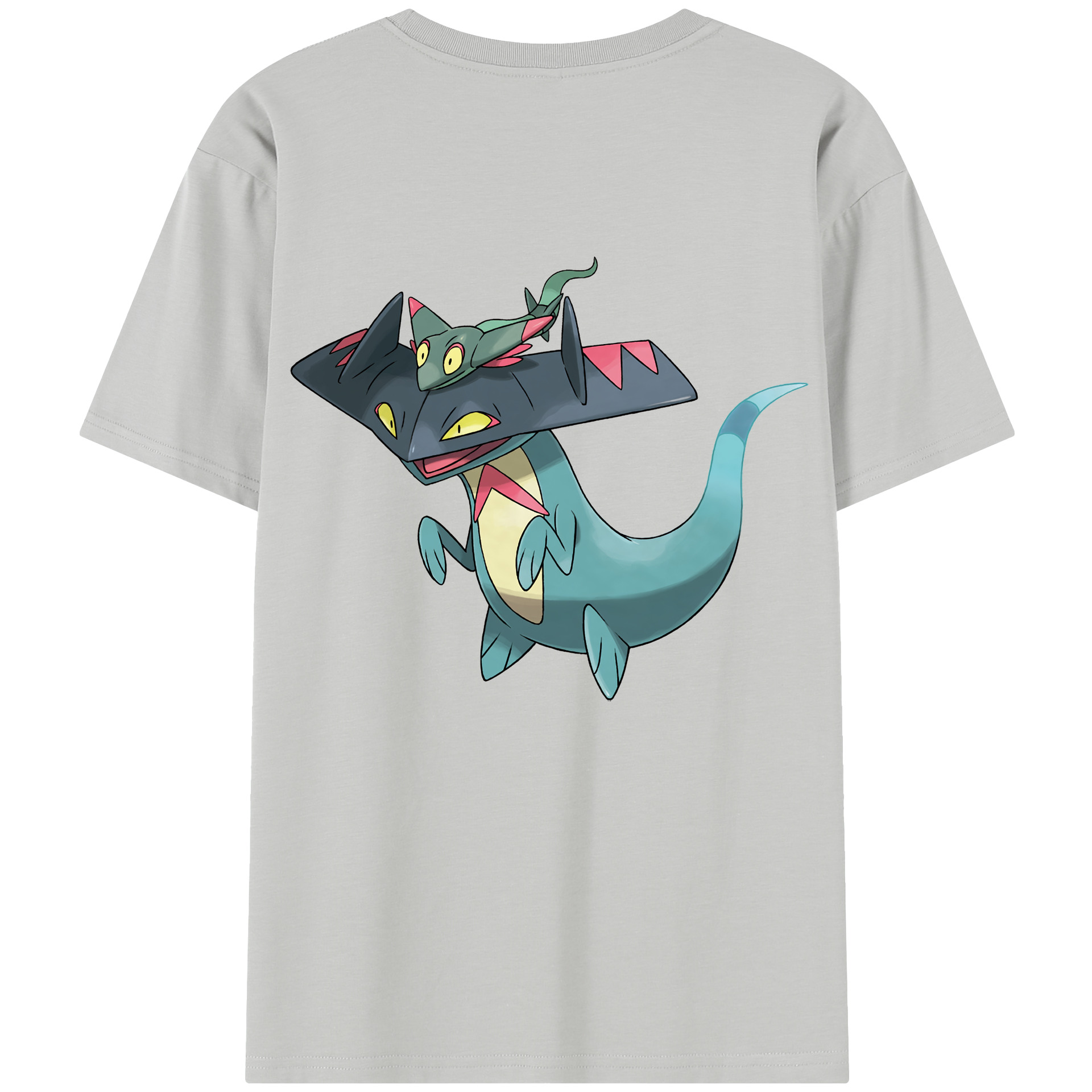 （画像用） ポケットモンスター Pokémon レディース半袖Tシャツ(バックプリント)