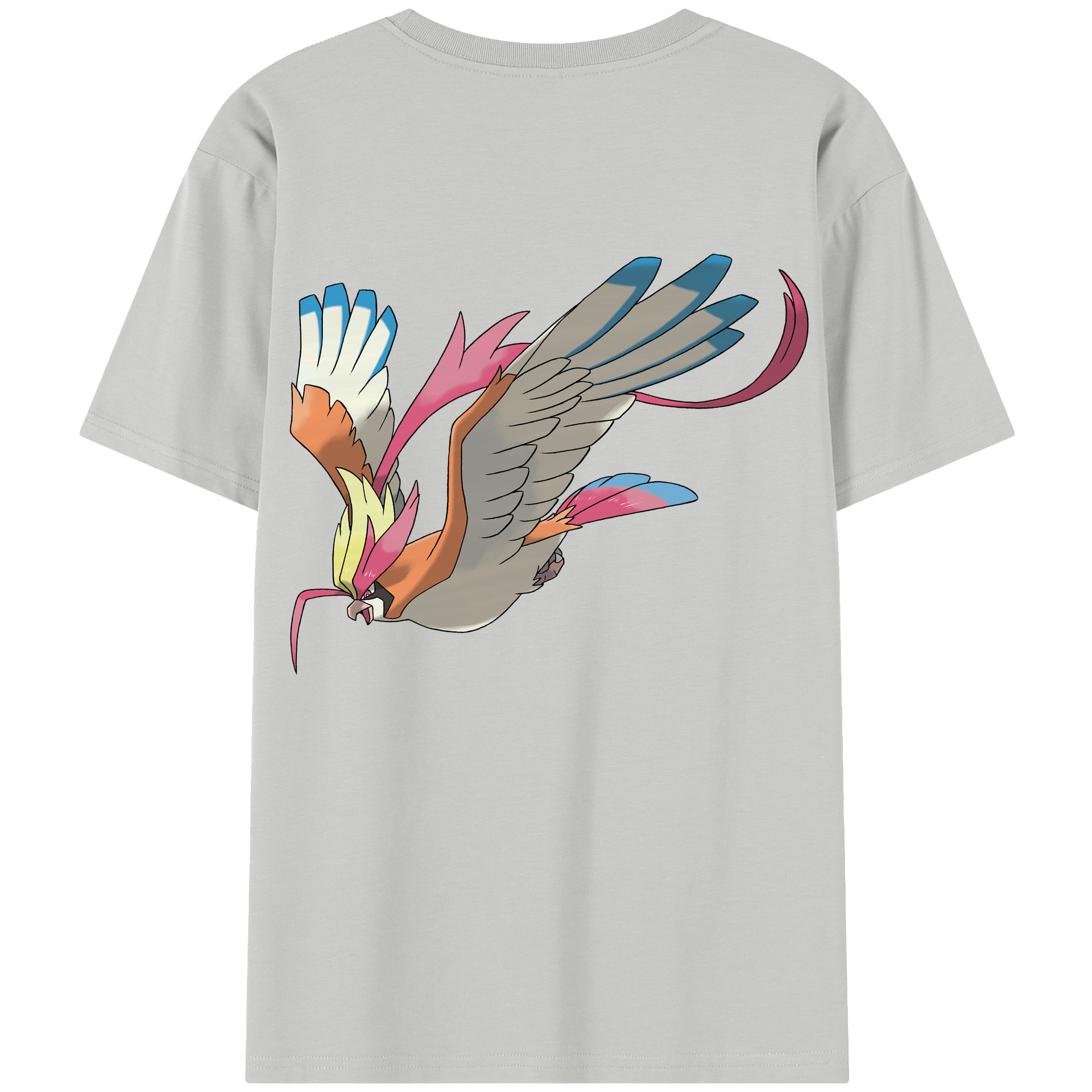 （画像用） ポケットモンスター Pokémon レディース半袖Tシャツ(バックプリント)