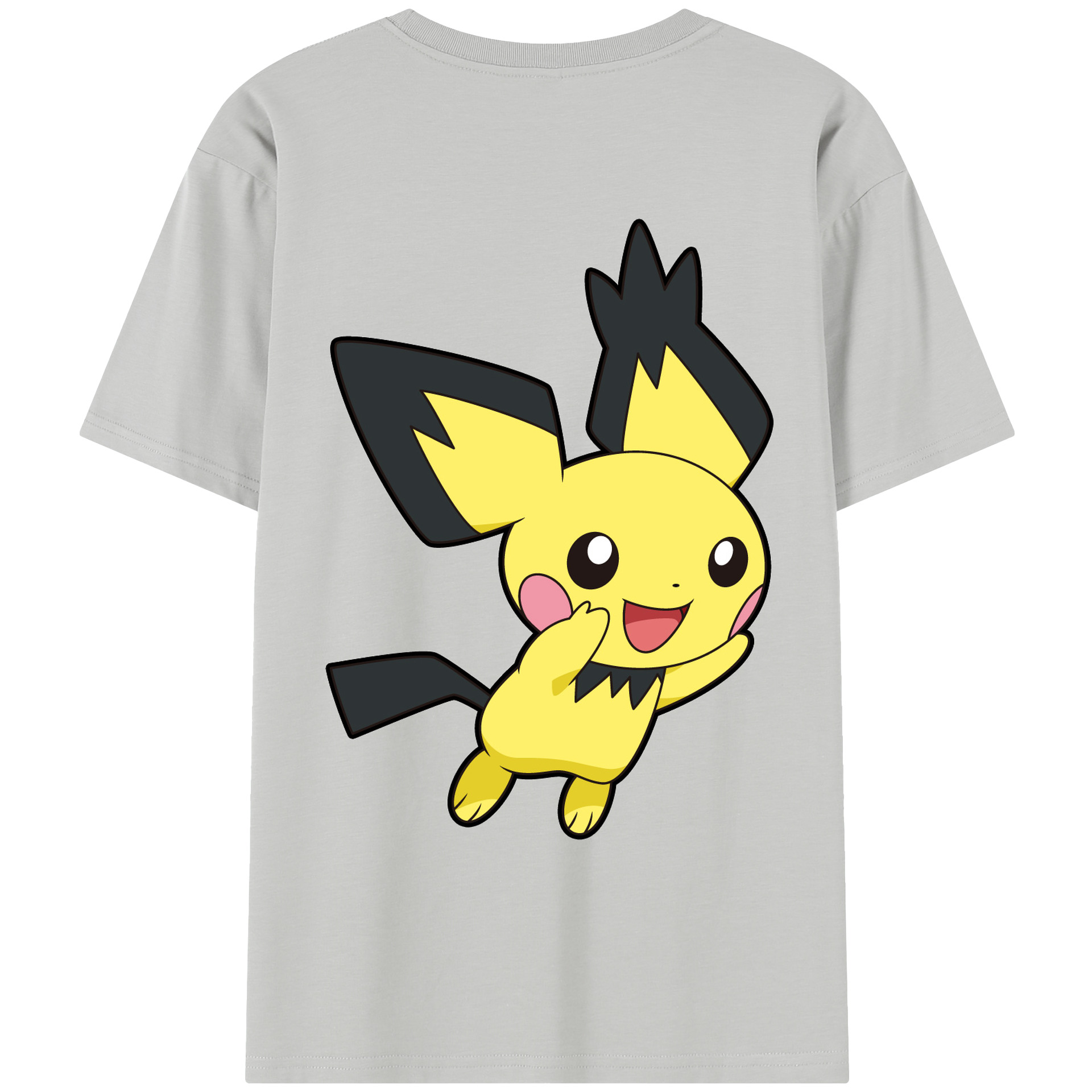 （画像用） ポケットモンスター Pokémon レディース半袖Tシャツ(バックプリント)