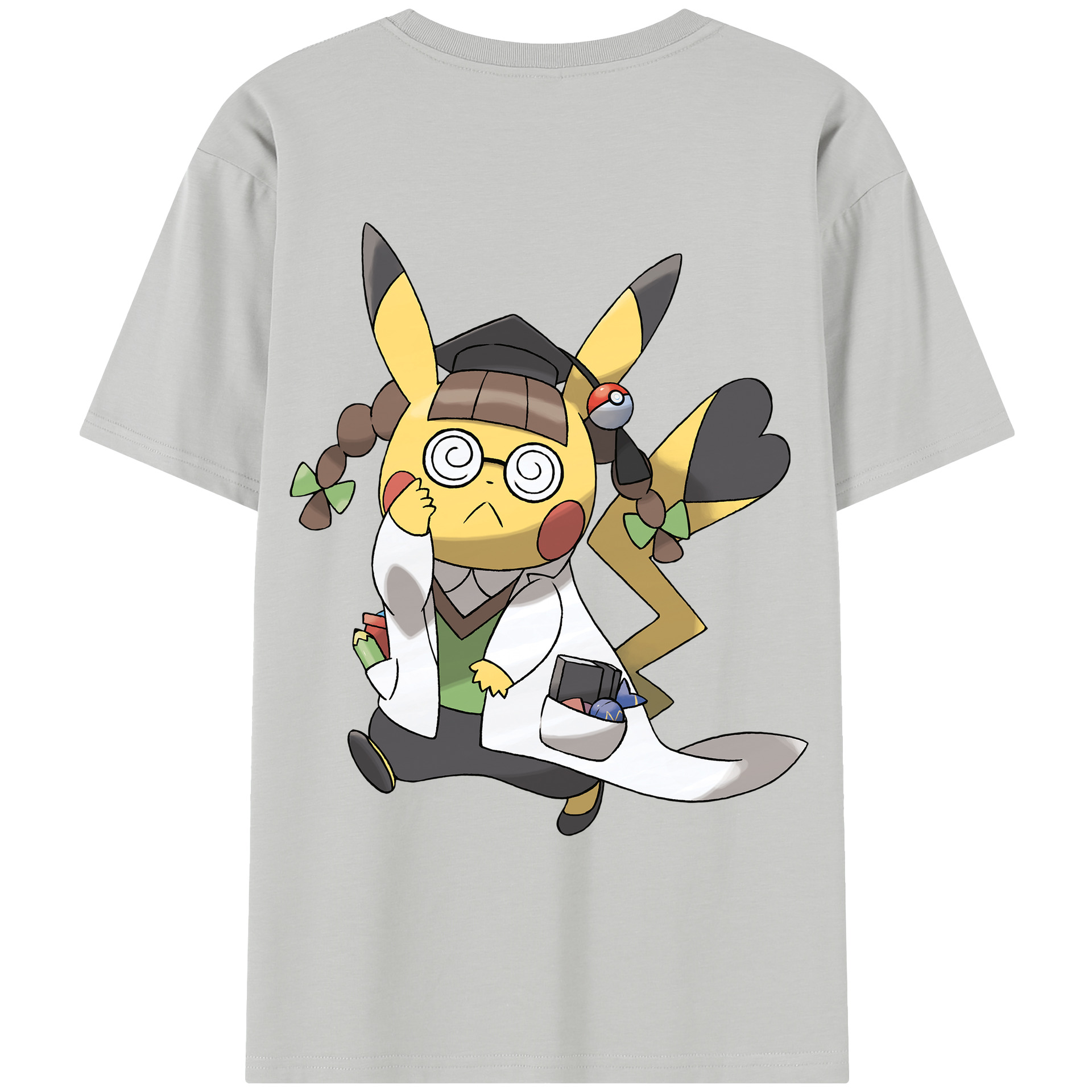 （画像用） ポケットモンスター Pokémon レディース半袖Tシャツ(バックプリント)