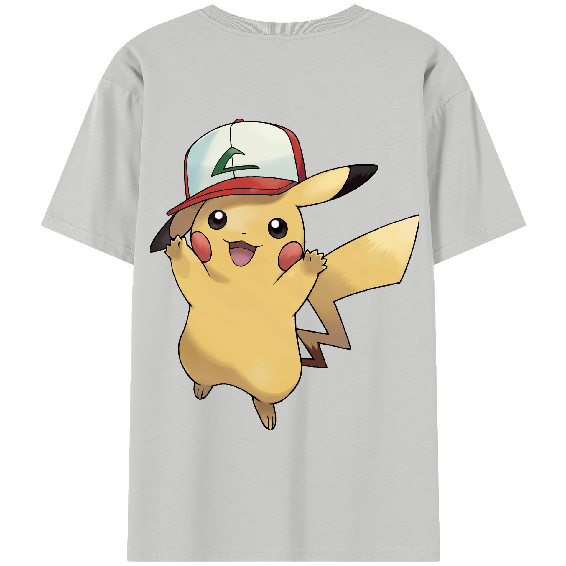 （画像用） ポケットモンスター Pokémon レディース半袖Tシャツ(バックプリント)
