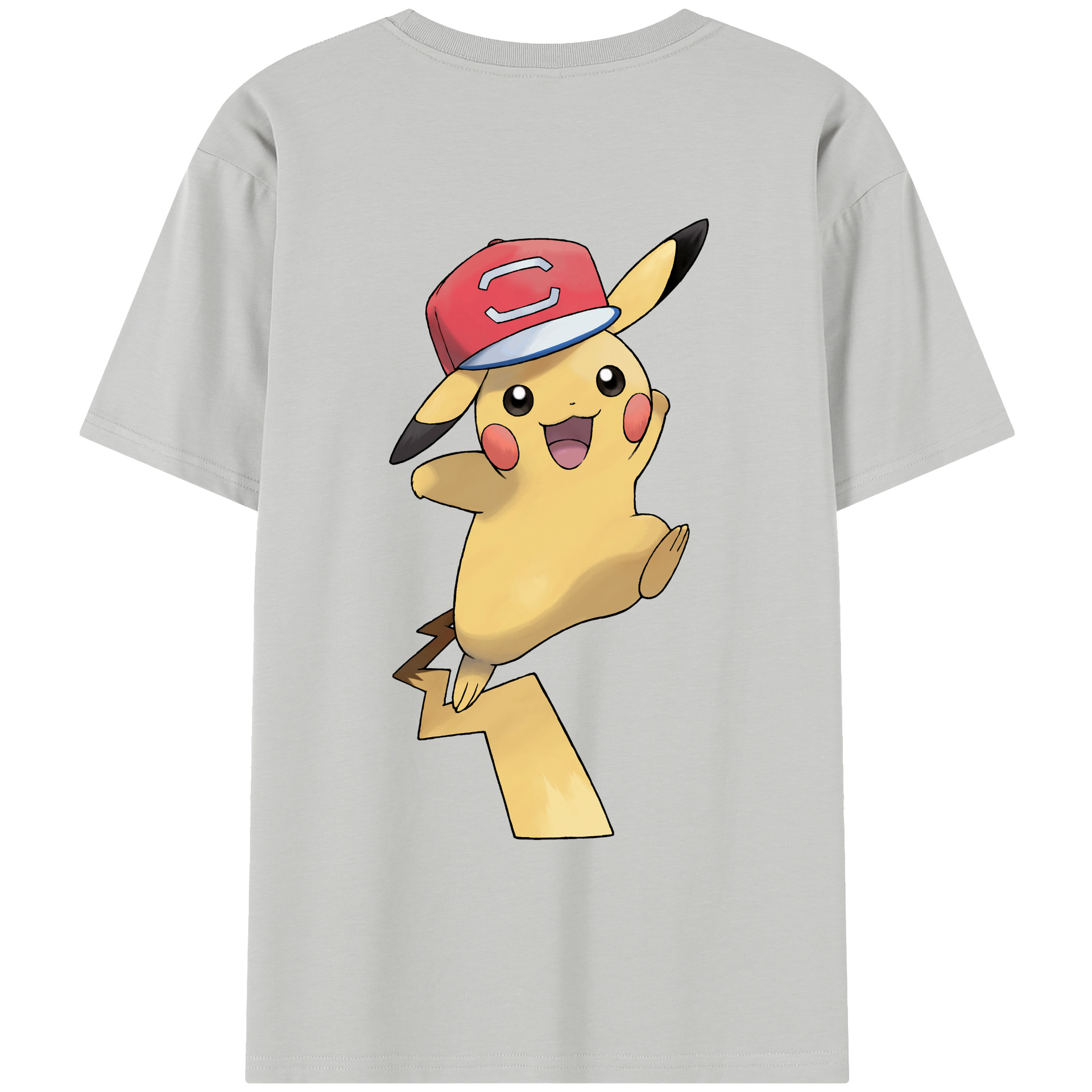 （画像用） ポケットモンスター Pokémon レディース半袖Tシャツ(バックプリント)
