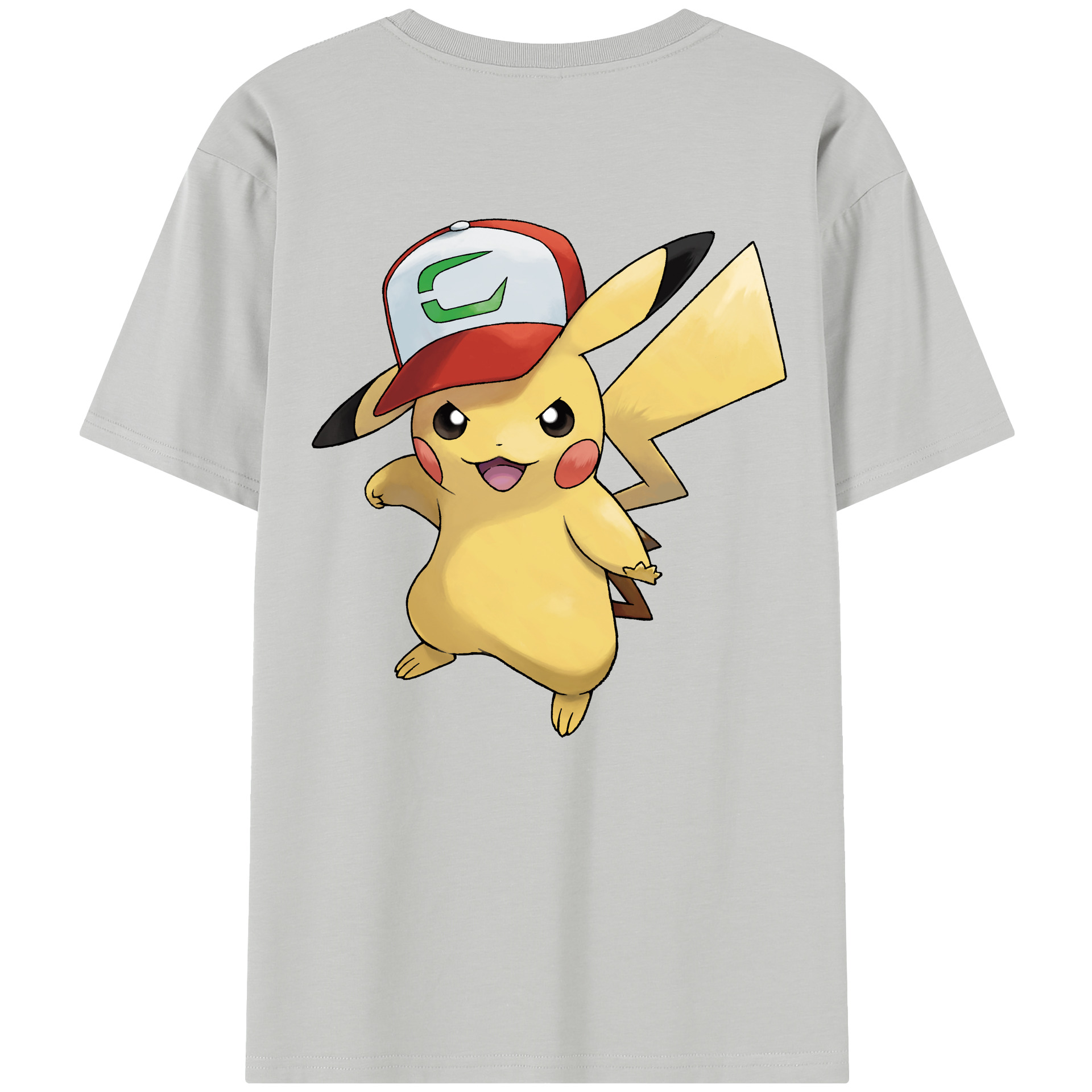（画像用） ポケットモンスター Pokémon レディース半袖Tシャツ(バックプリント)