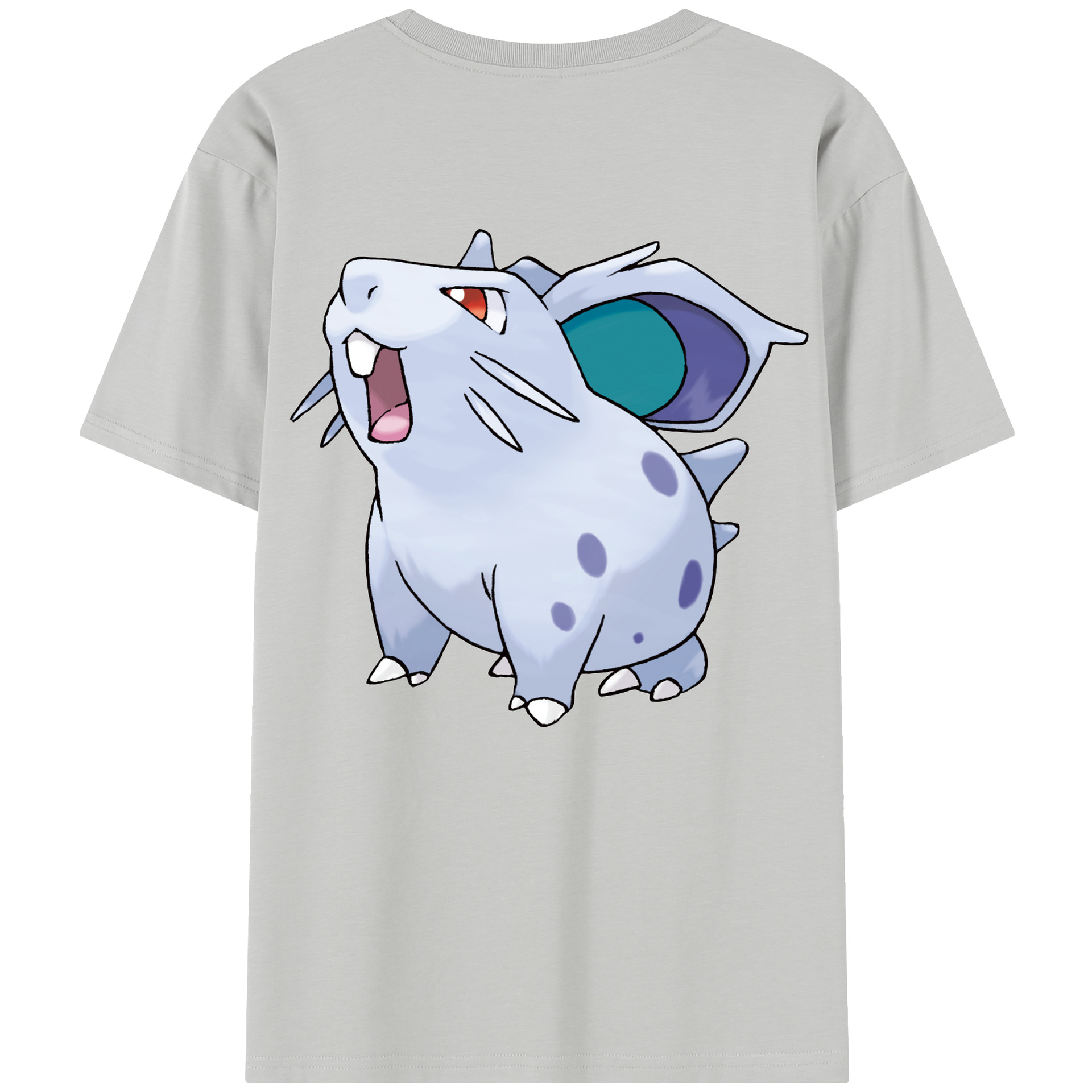 （画像用） ポケットモンスター Pokémon レディース半袖Tシャツ(バックプリント)