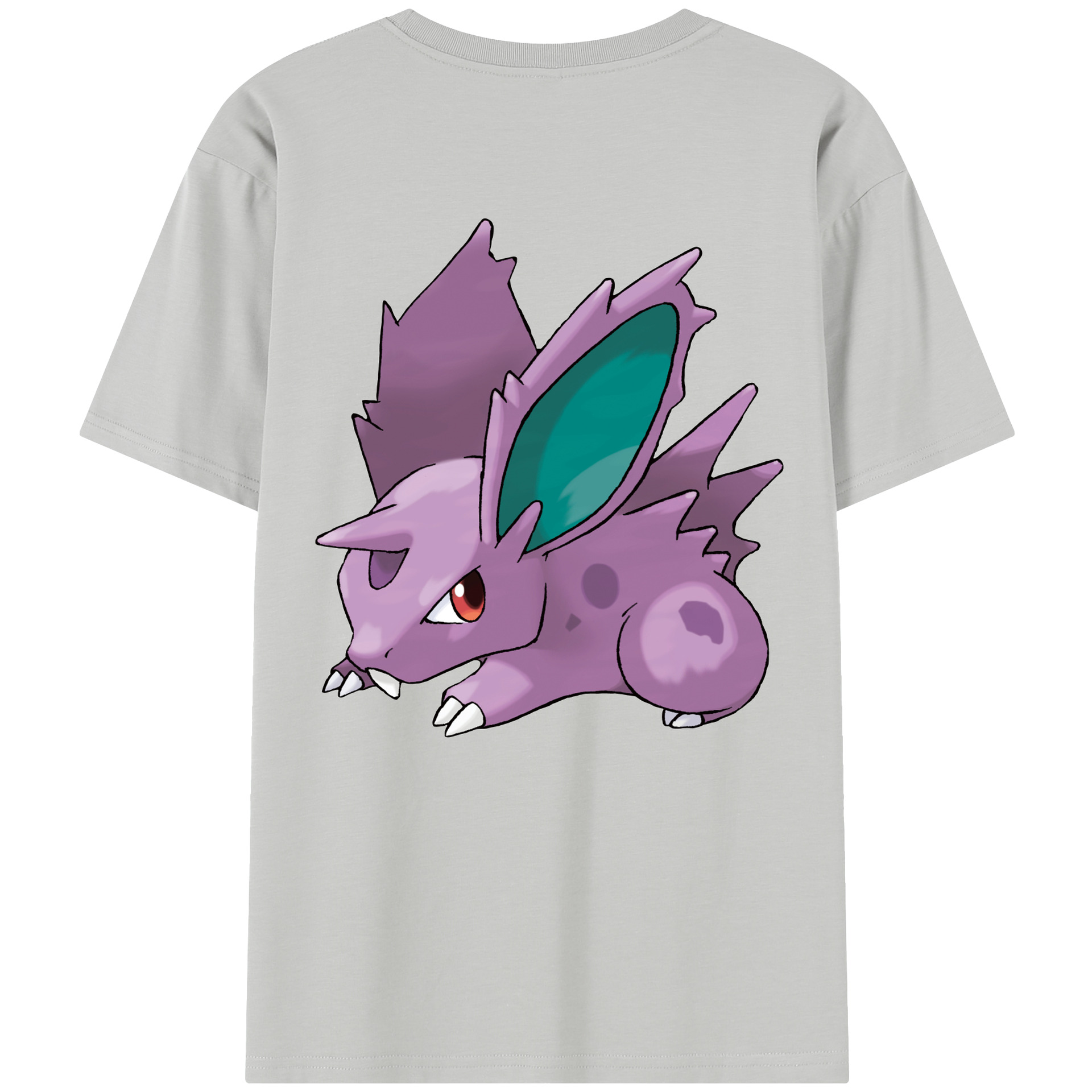 （画像用） ポケットモンスター Pokémon レディース半袖Tシャツ(バックプリント)
