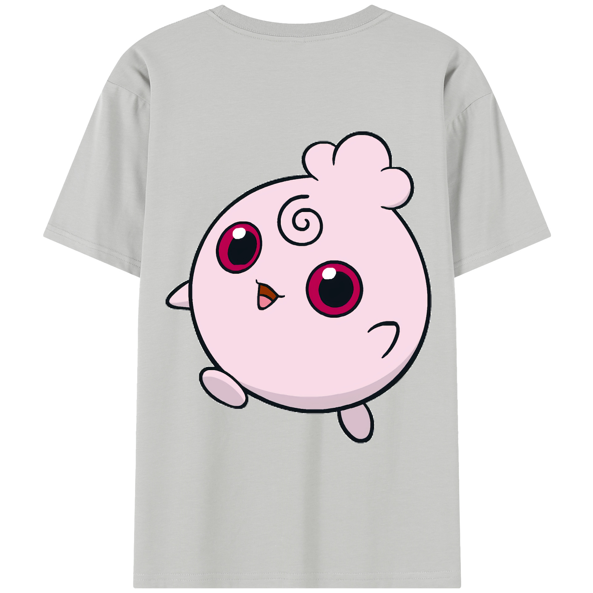 （画像用） ポケットモンスター Pokémon レディース半袖Tシャツ(バックプリント)