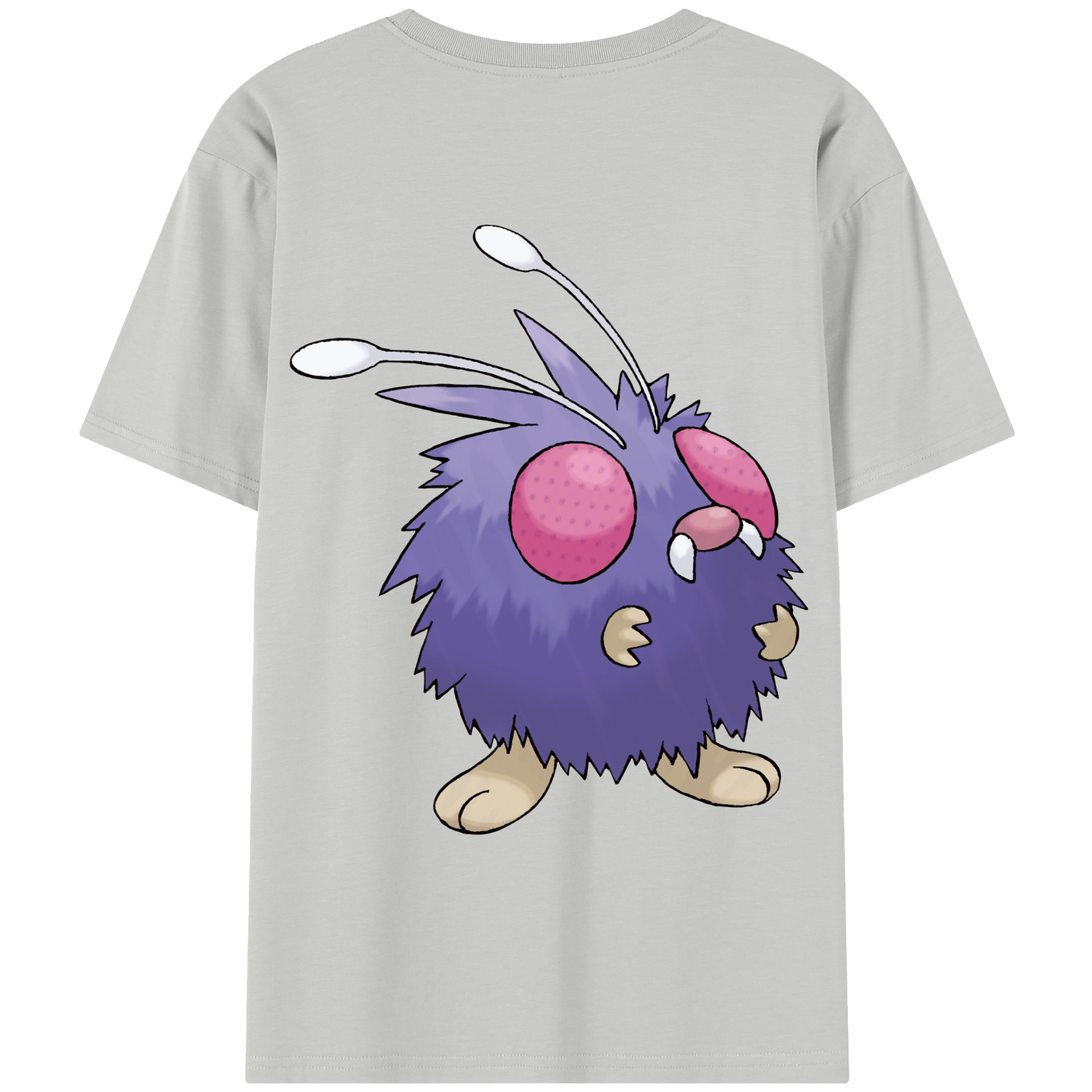 （画像用） ポケットモンスター Pokémon レディース半袖Tシャツ(バックプリント)