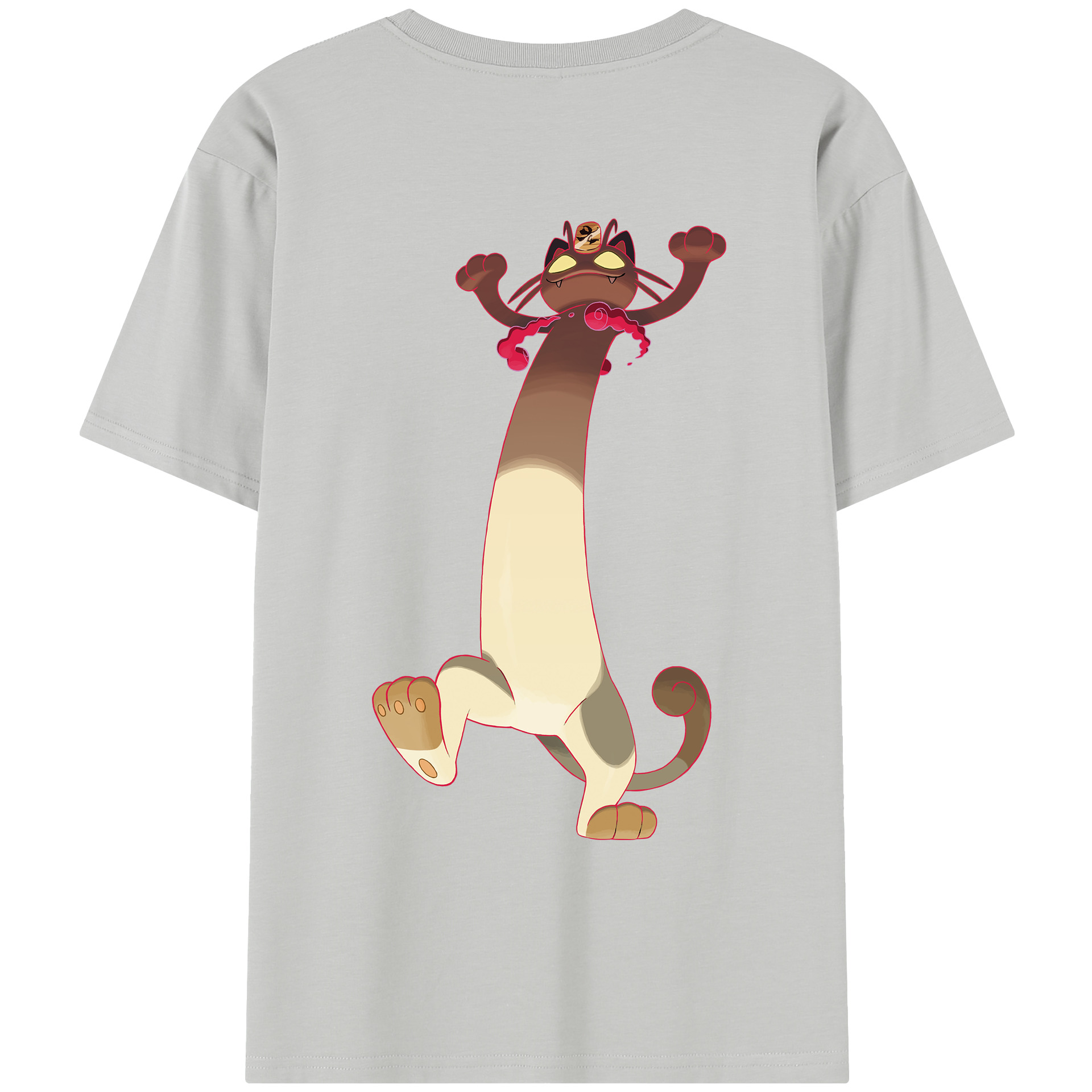 （画像用） ポケットモンスター Pokémon レディース半袖Tシャツ(バックプリント)