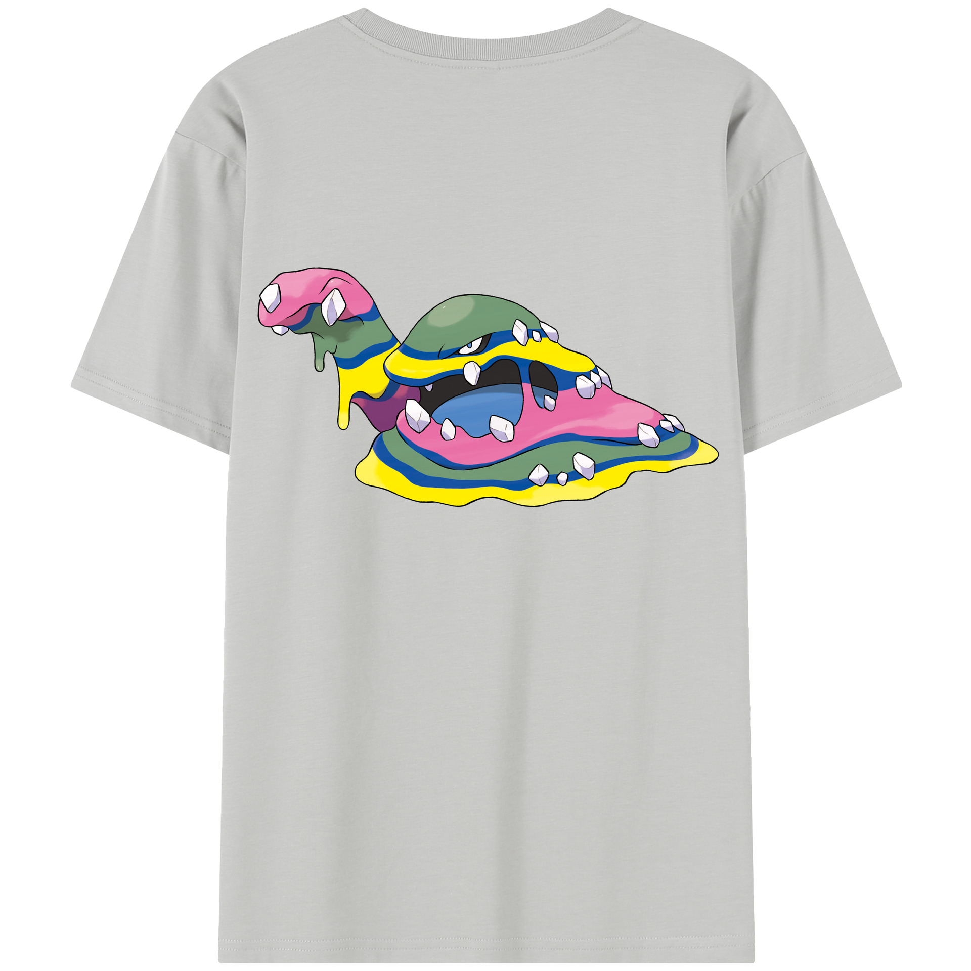 （画像用） ポケットモンスター Pokémon レディース半袖Tシャツ(バックプリント)