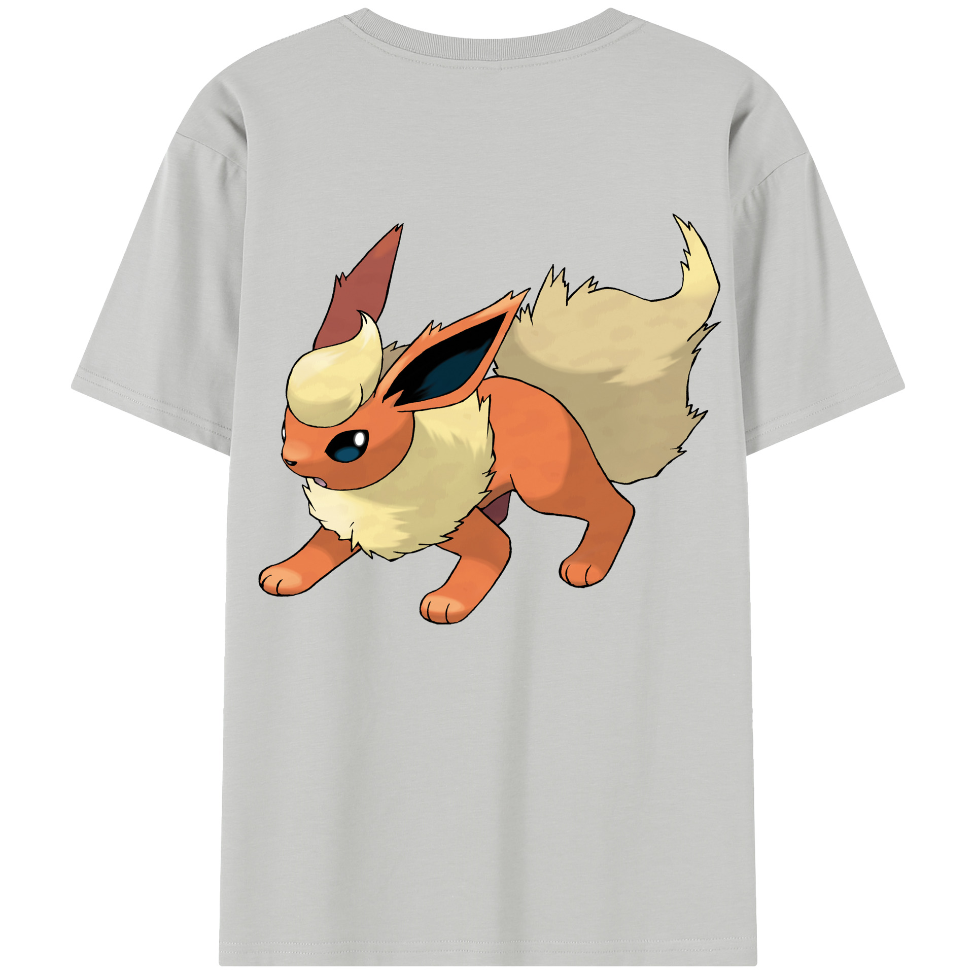 （画像用） ポケットモンスター Pokémon レディース半袖Tシャツ(バックプリント)