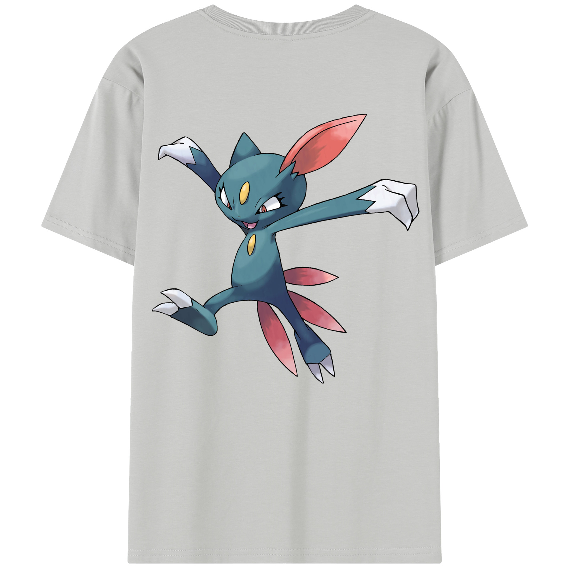 （画像用） ポケットモンスター Pokémon レディース半袖Tシャツ(バックプリント)