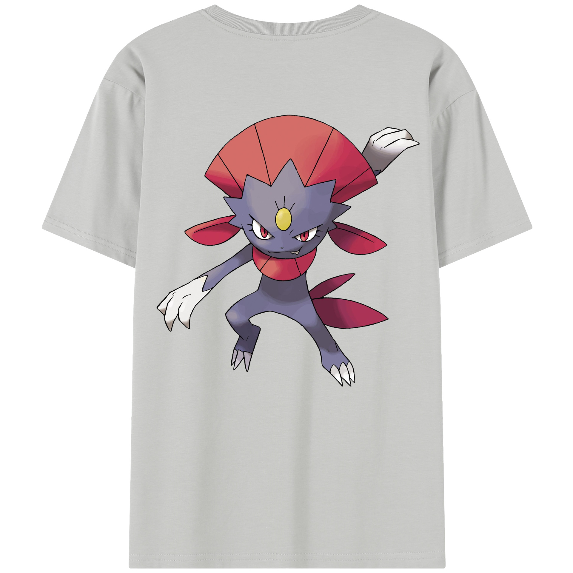 （画像用） ポケットモンスター Pokémon レディース半袖Tシャツ(バックプリント)