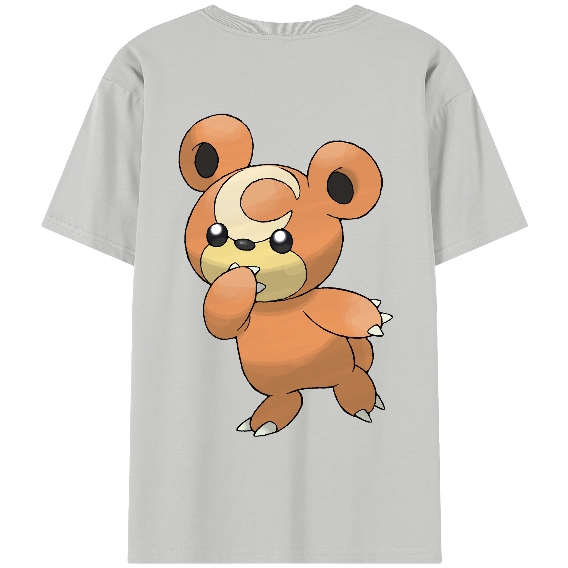 （画像用） ポケットモンスター Pokémon レディース半袖Tシャツ(バックプリント)