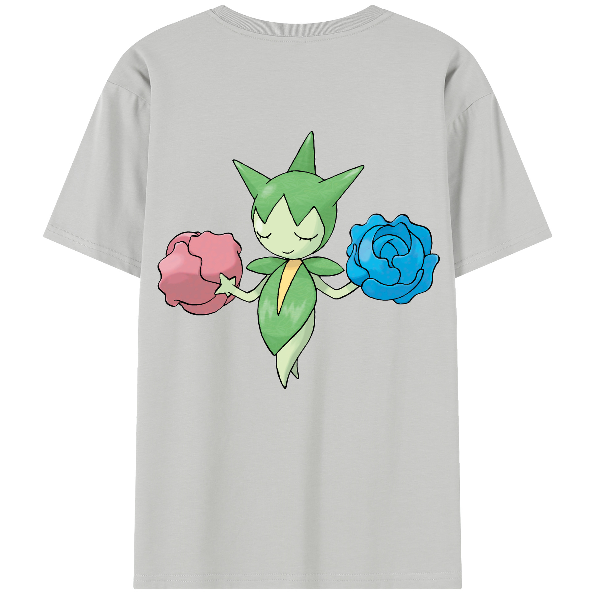 （画像用） ポケットモンスター Pokémon レディース半袖Tシャツ(バックプリント)
