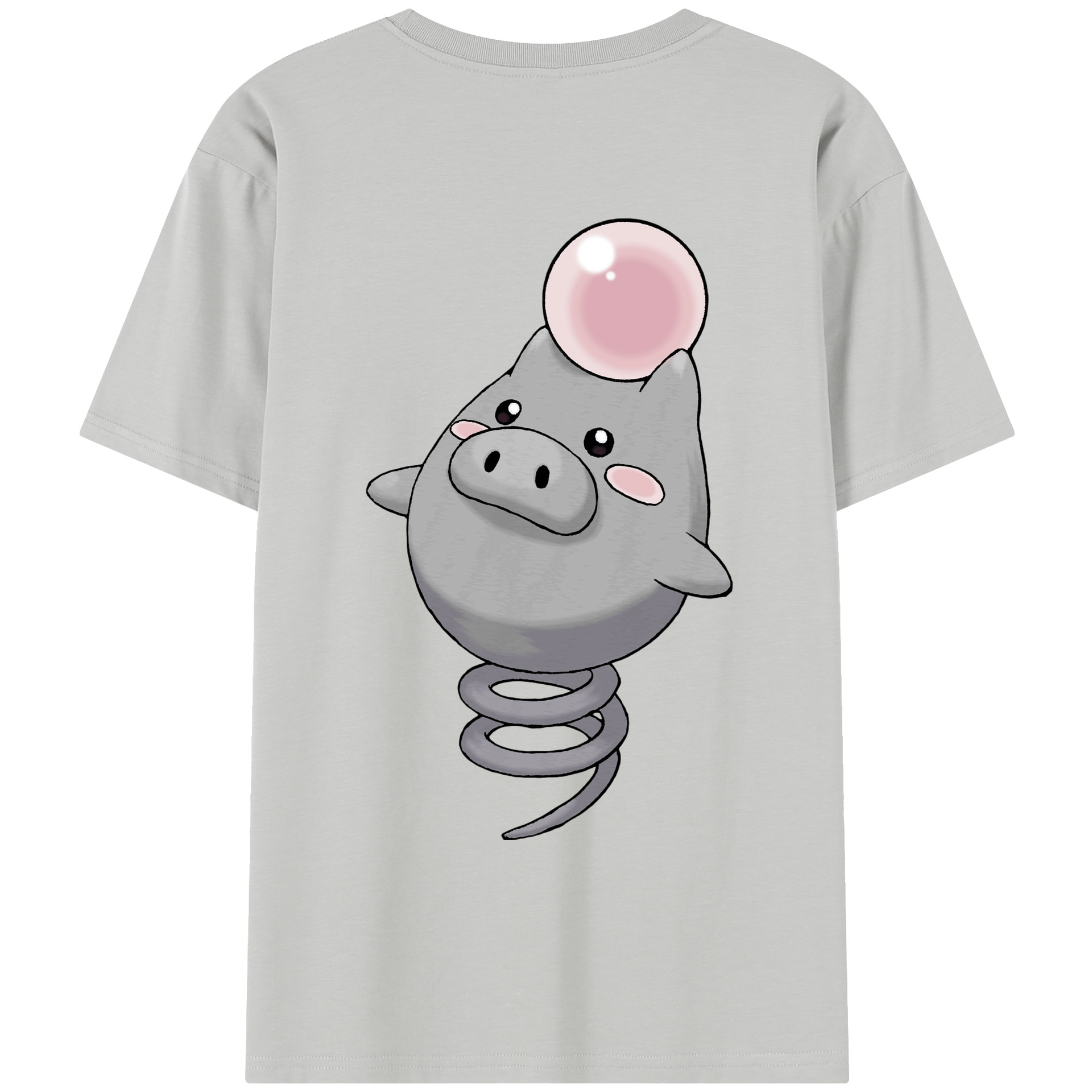 （画像用） ポケットモンスター Pokémon レディース半袖Tシャツ(バックプリント)
