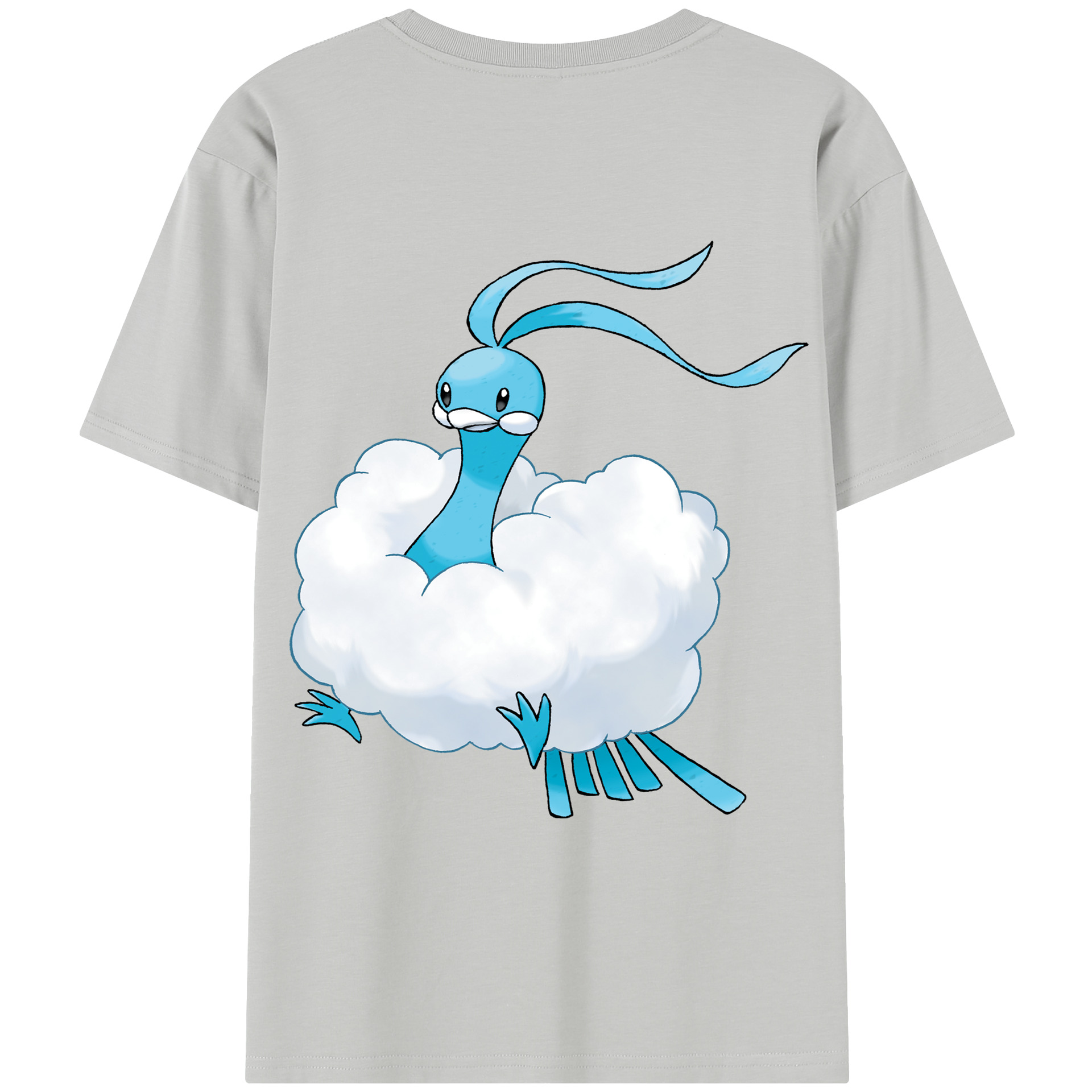 （画像用） ポケットモンスター Pokémon レディース半袖Tシャツ(バックプリント)