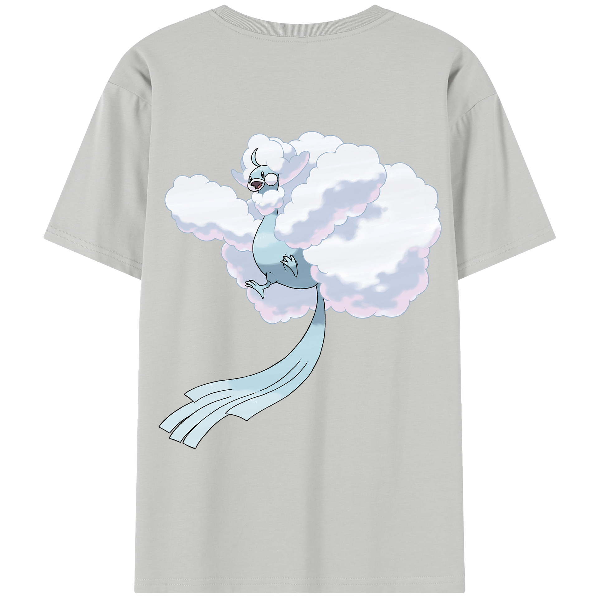 （画像用） ポケットモンスター Pokémon レディース半袖Tシャツ(バックプリント)
