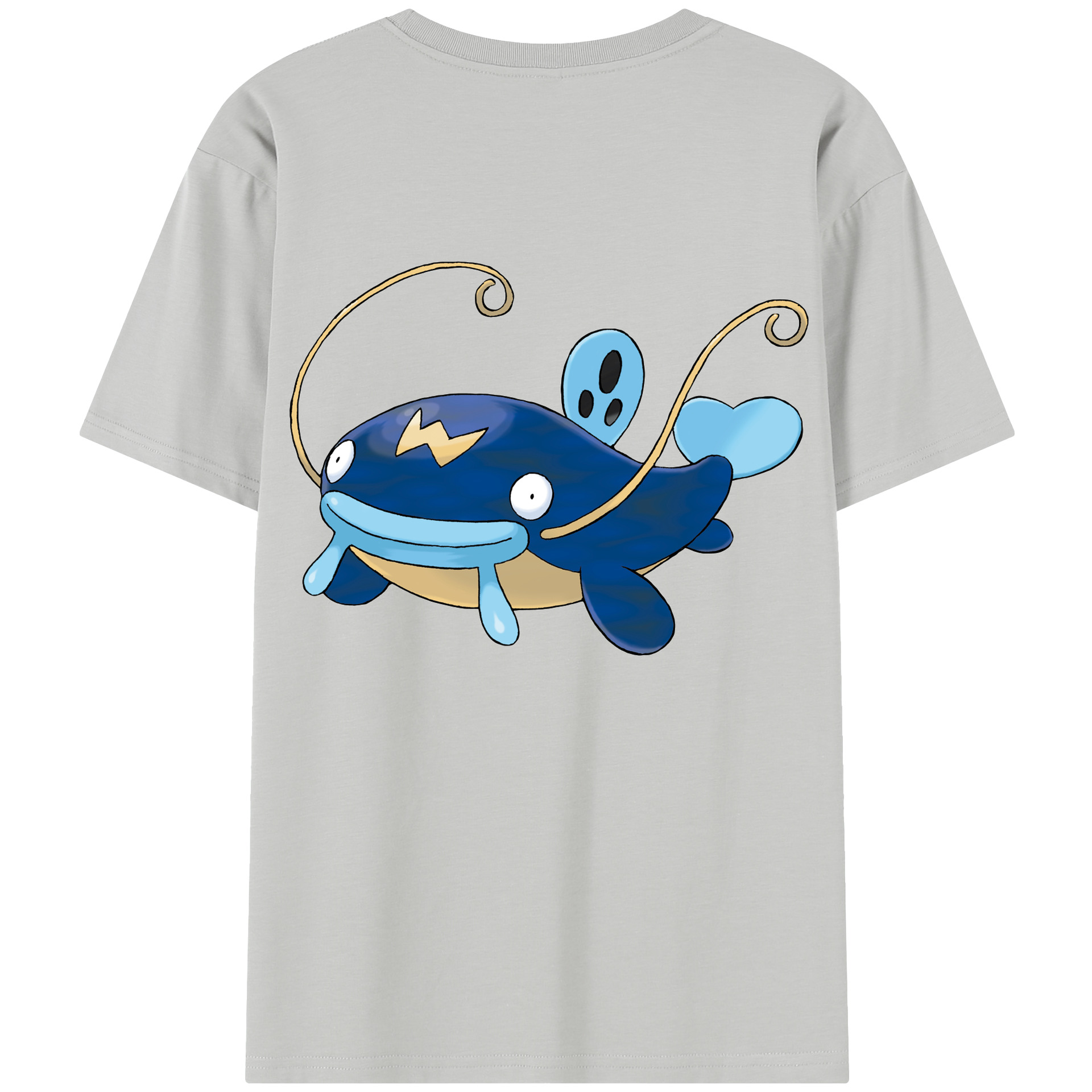 （画像用） ポケットモンスター Pokémon レディース半袖Tシャツ(バックプリント)
