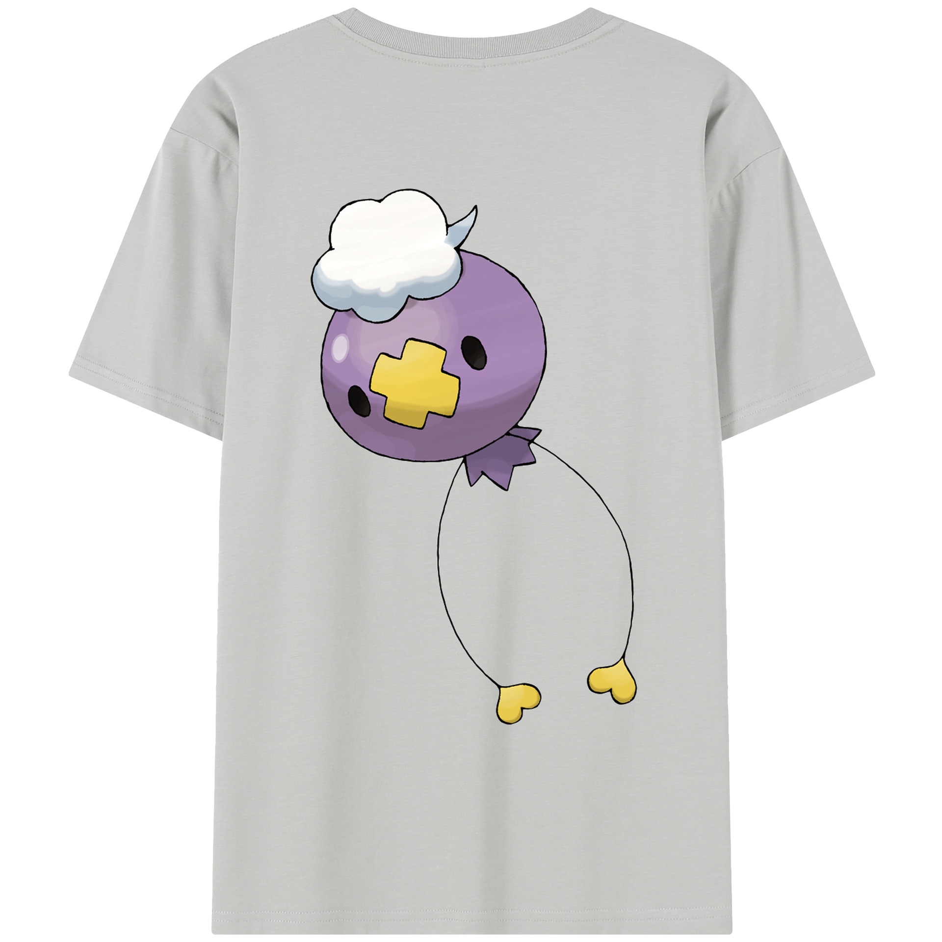 （画像用） ポケットモンスター Pokémon レディース半袖Tシャツ(バックプリント)